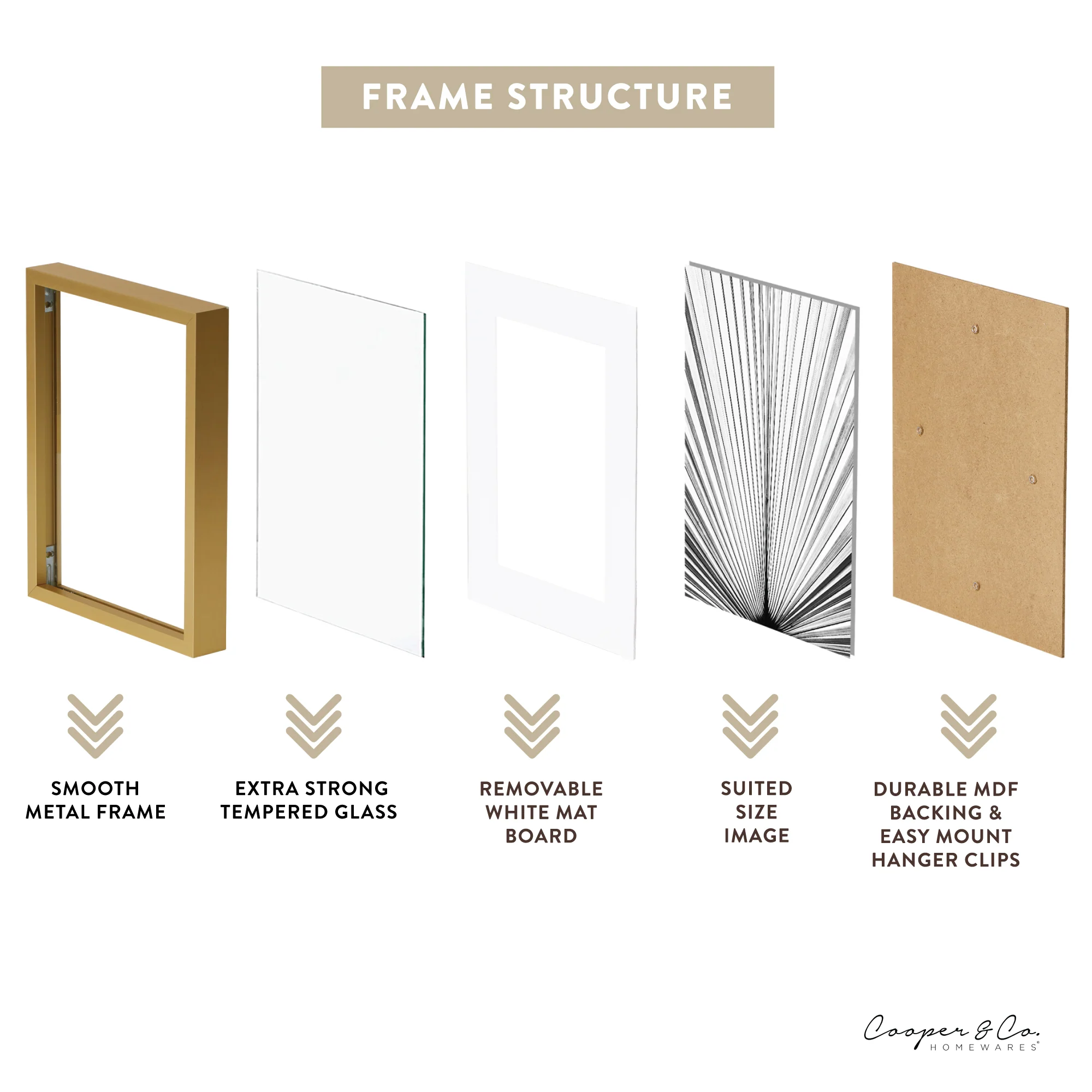 Set Of 2 15x20cm Mat to 10x15cm Premium Metal Photo Frames - Image 14