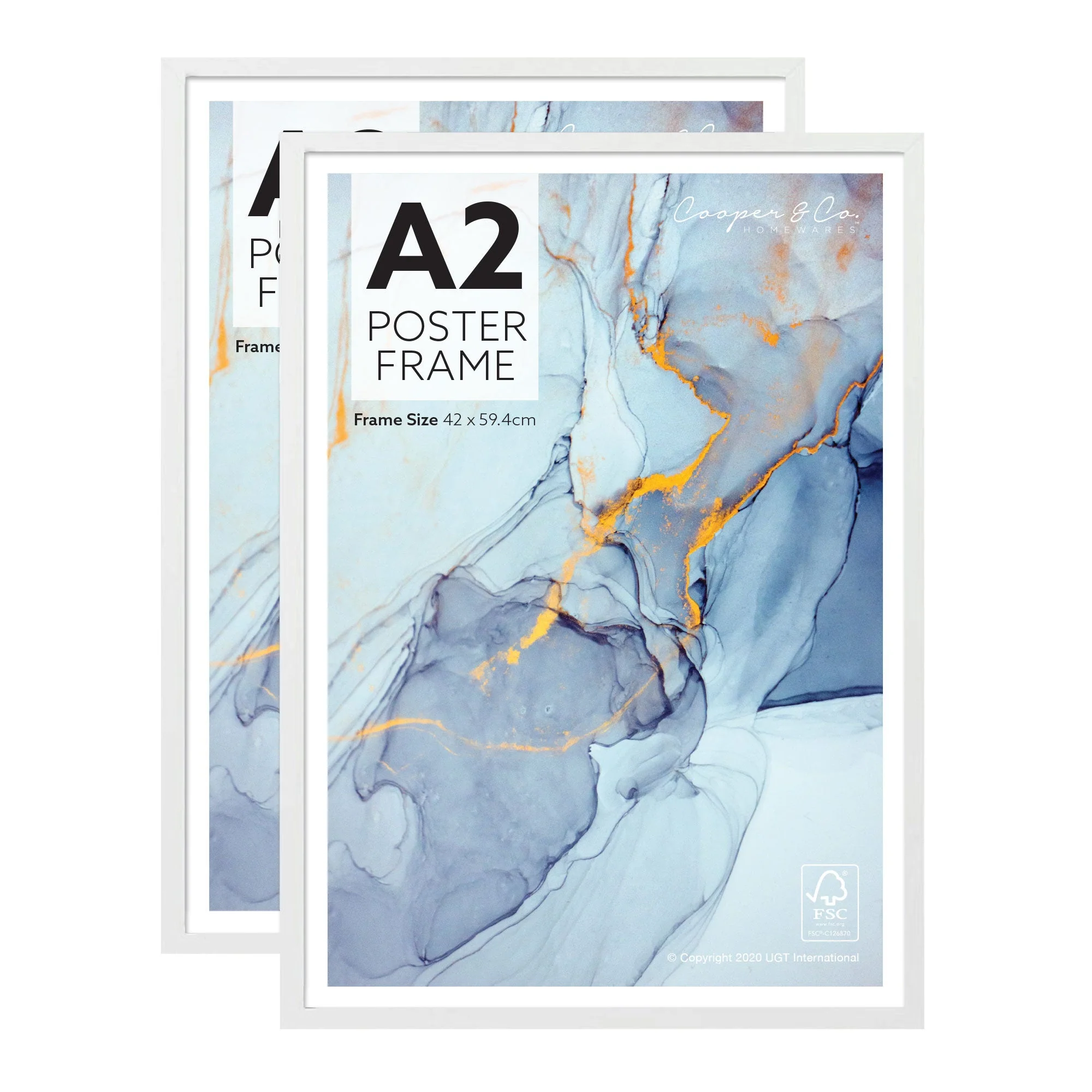 Set of 2 A2 Poster Photo Frames - Image 12