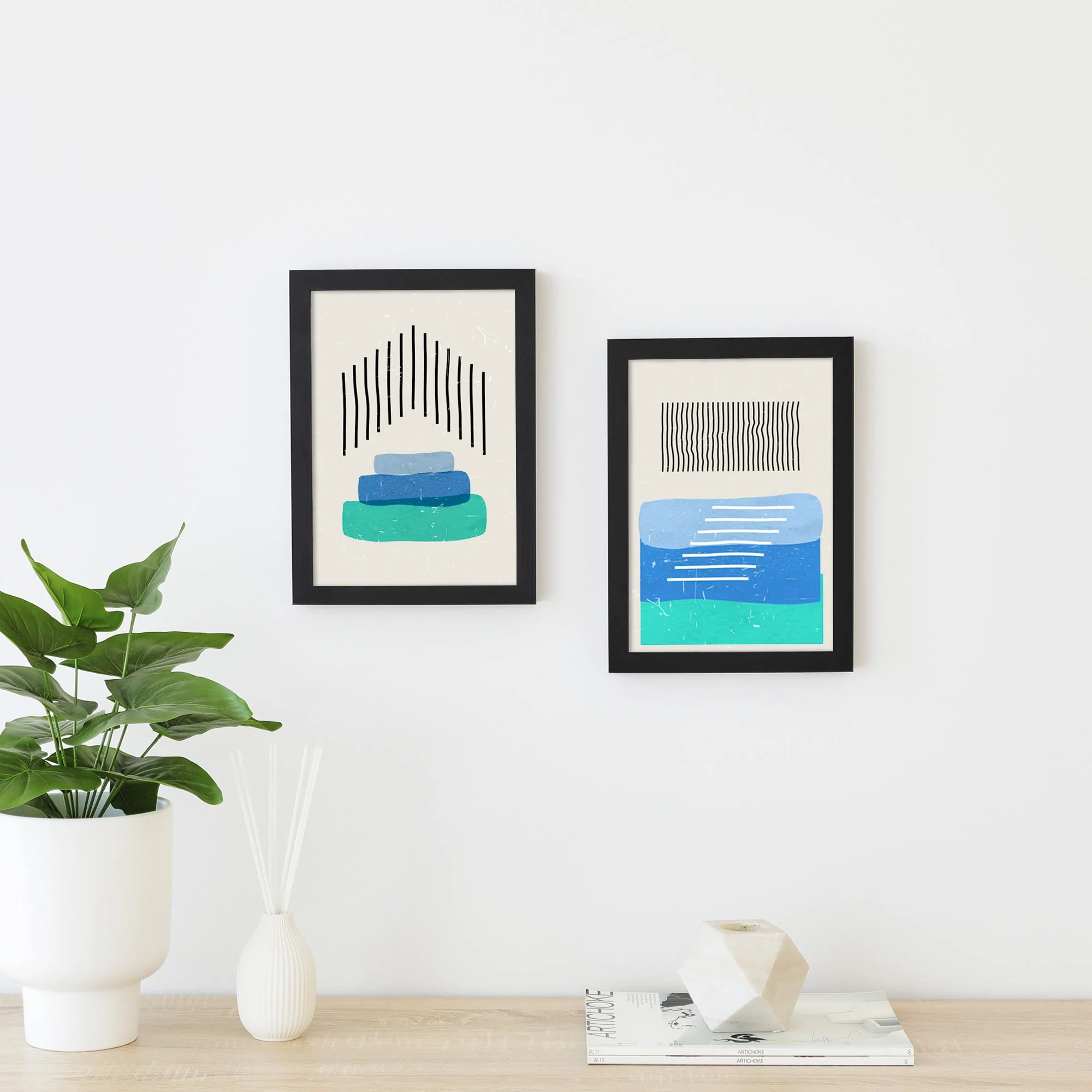Set of 2 A4 Poster Photo Frames - Image 2
