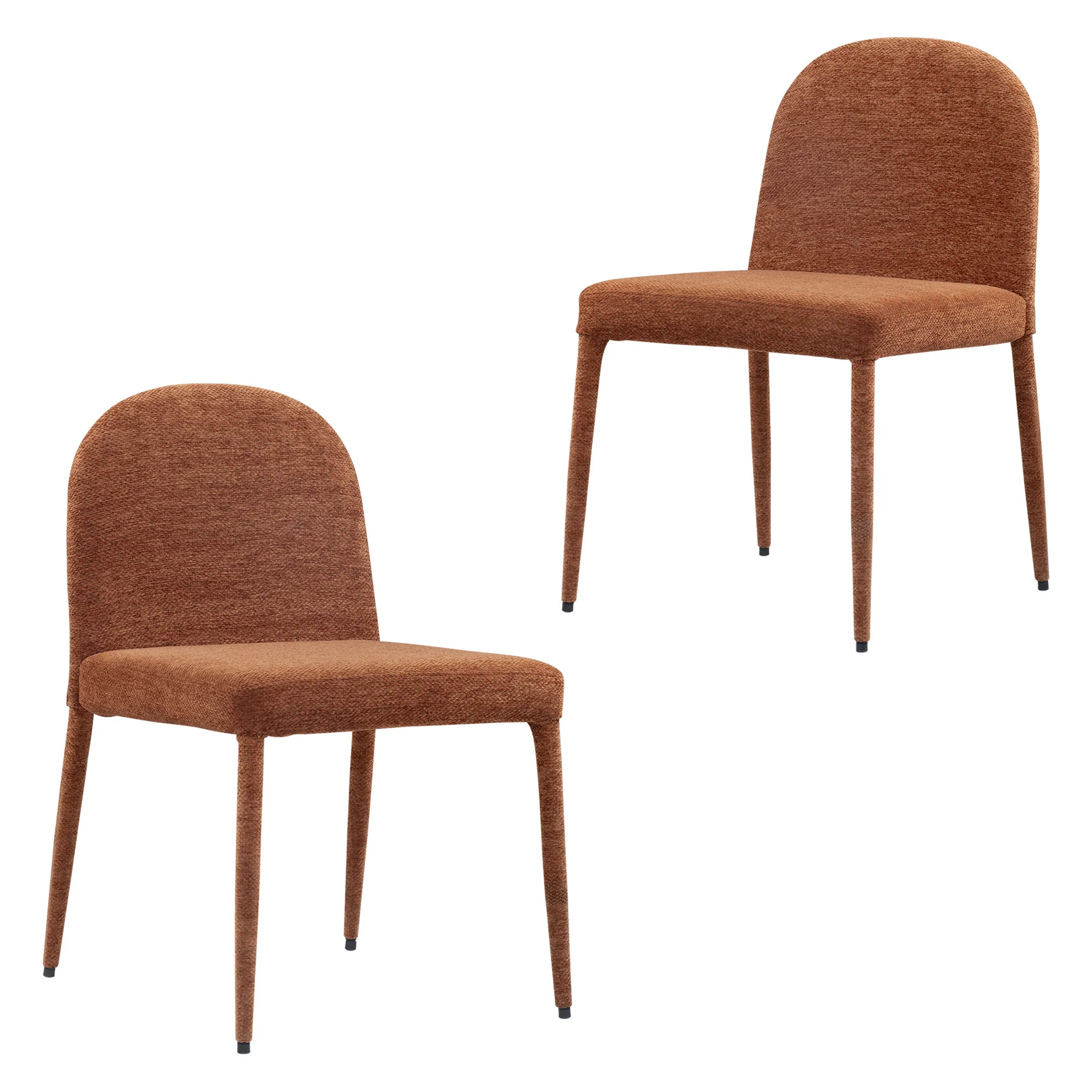 Set of 2 Toledo Dining Chairs Cinnamon - Image 2