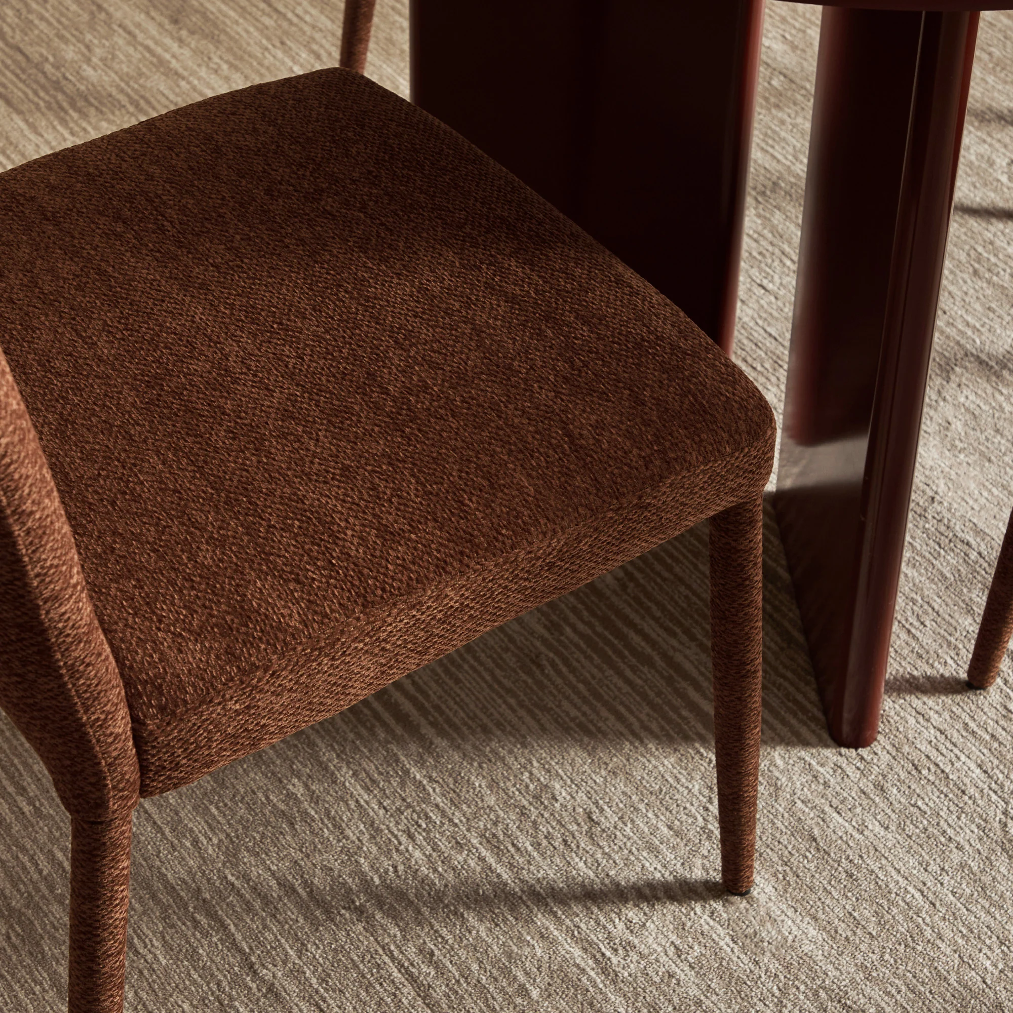 Set of 2 Toledo Dining Chairs Cinnamon - Image 6