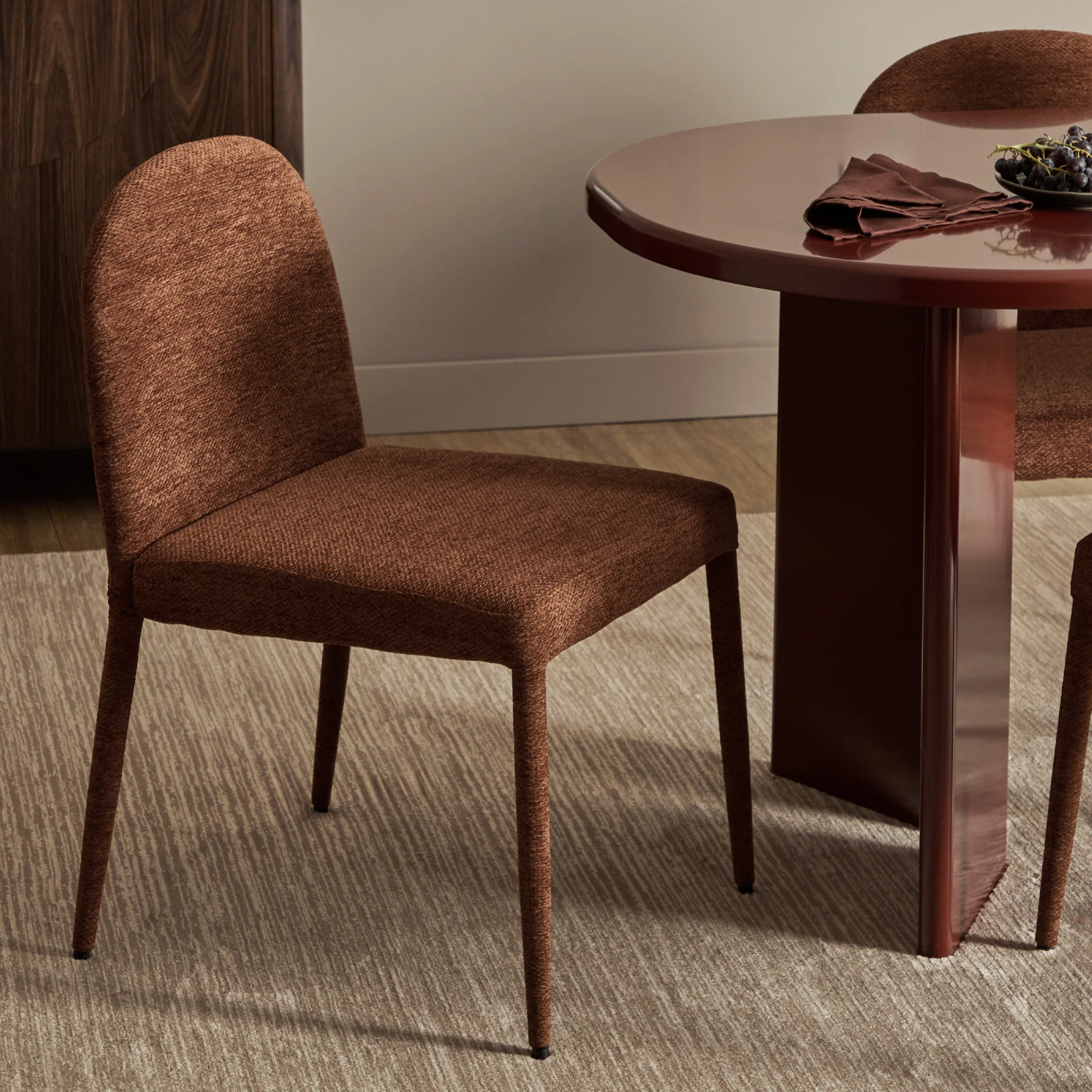Set of 2 Toledo Dining Chairs Cinnamon - Image 8