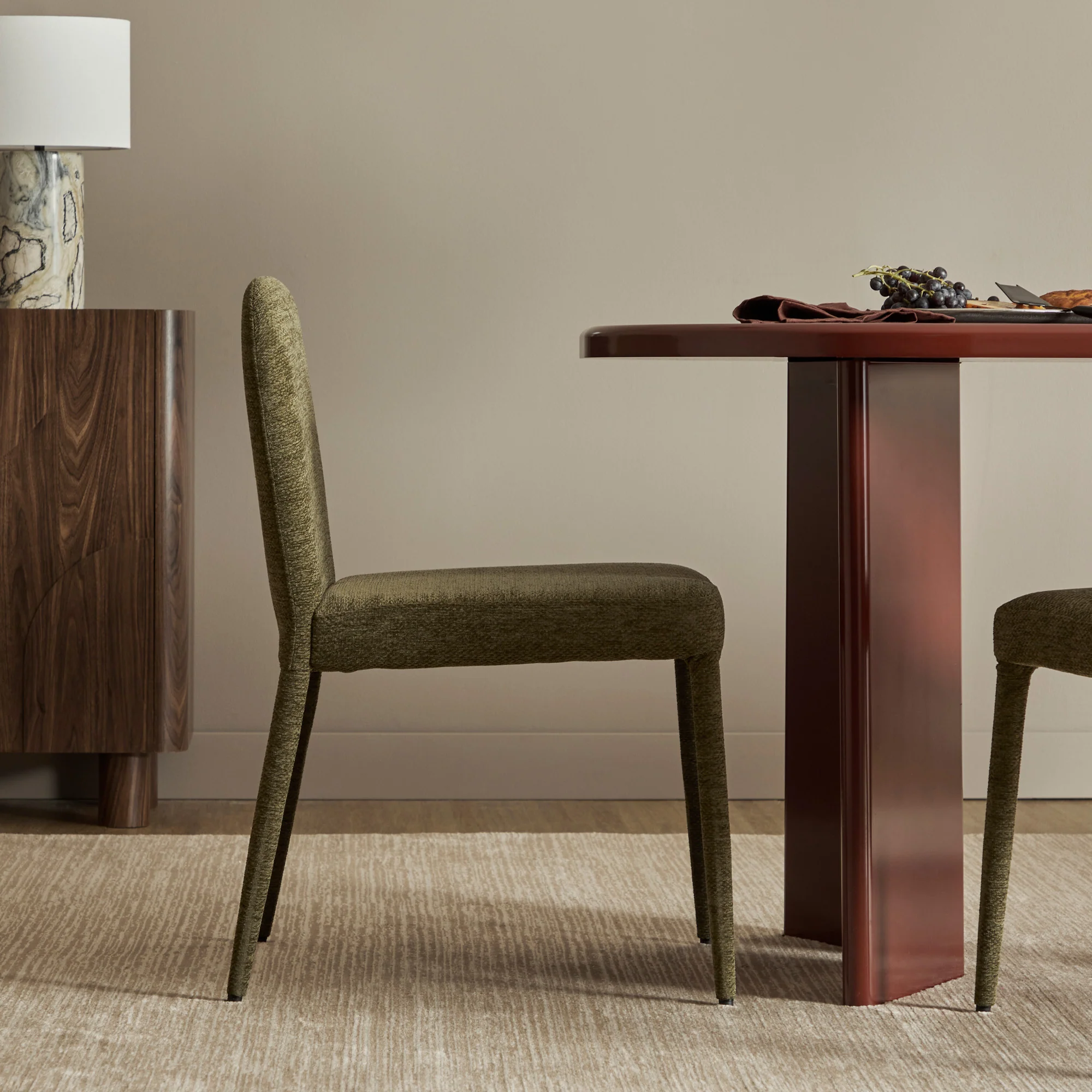 Set of 2 Toledo Dining Chairs Olive - Image 4