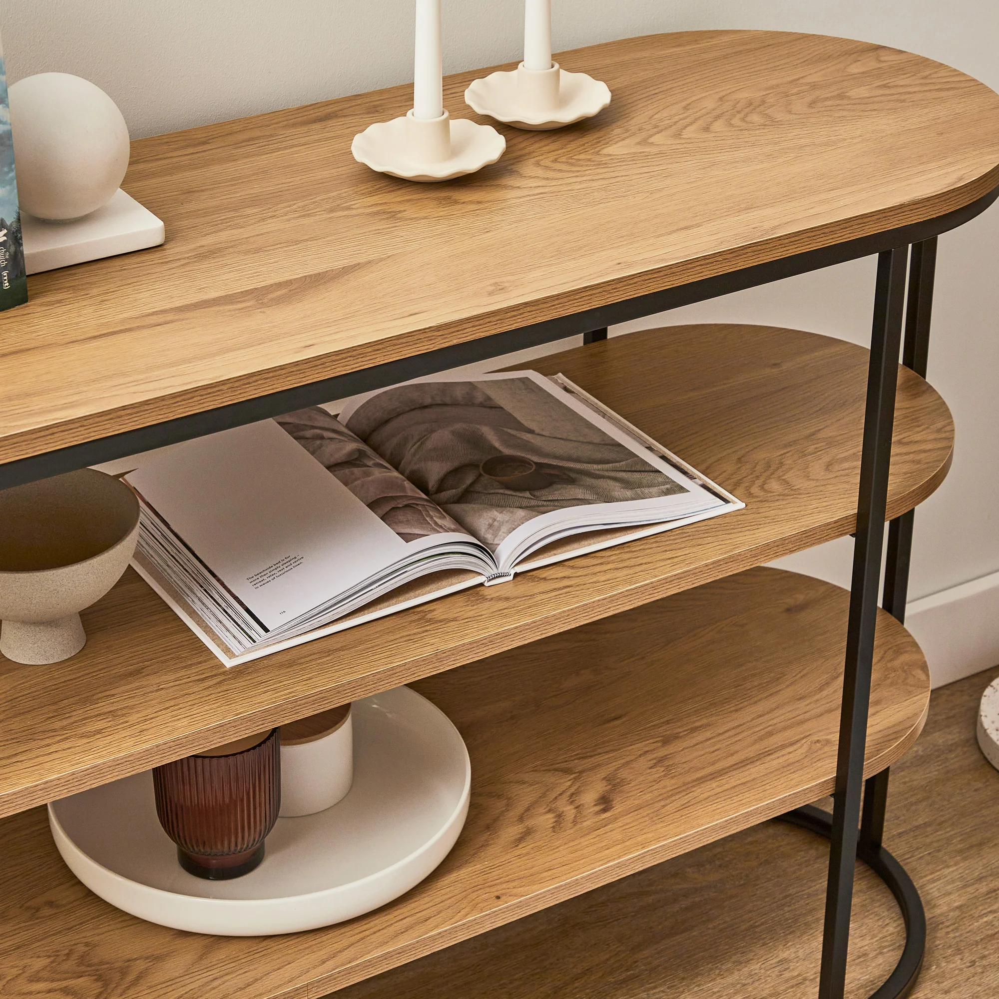 Sonoma Sideboard Black (120cm) - Image 5