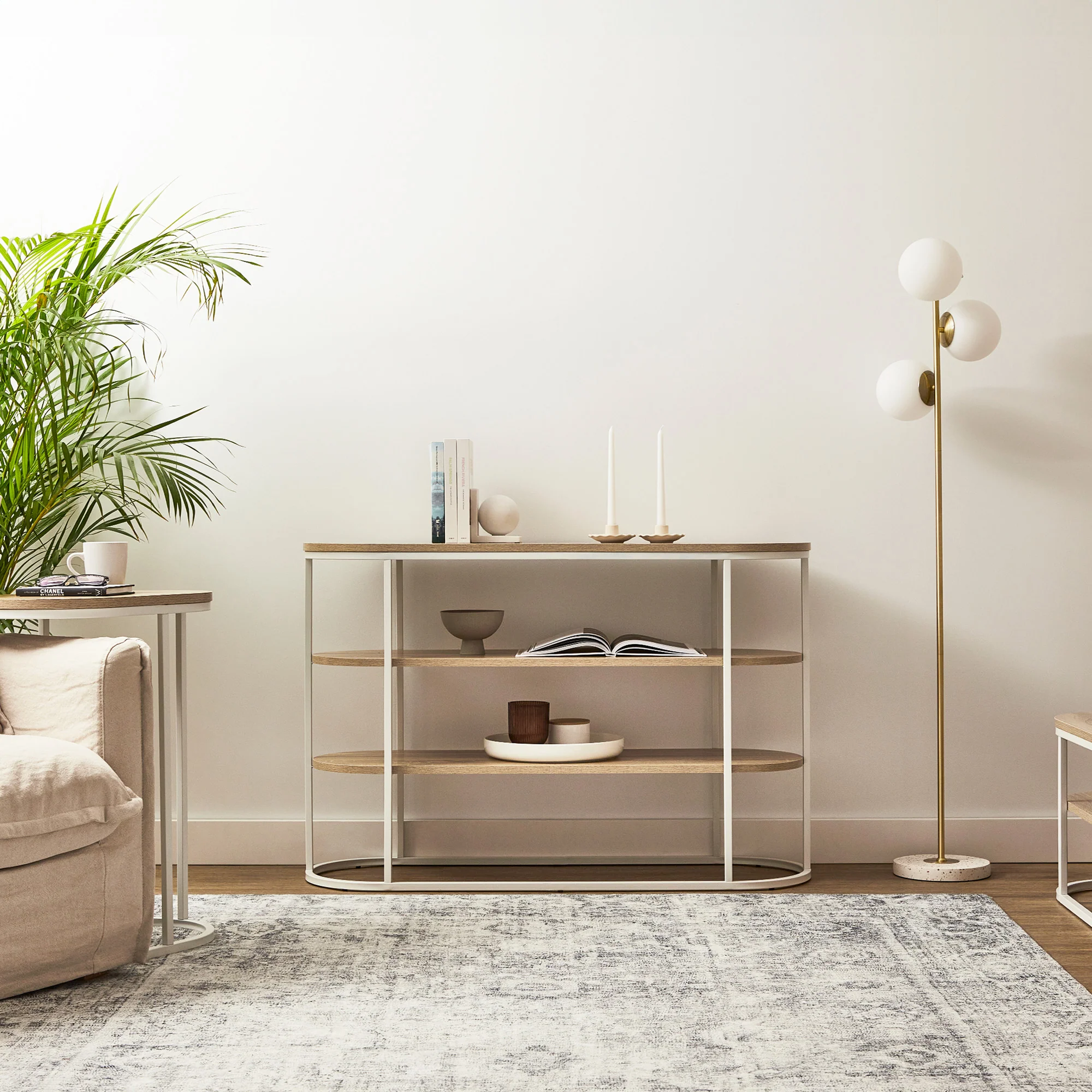 Sonoma Sideboard White (120cm) - Image 8