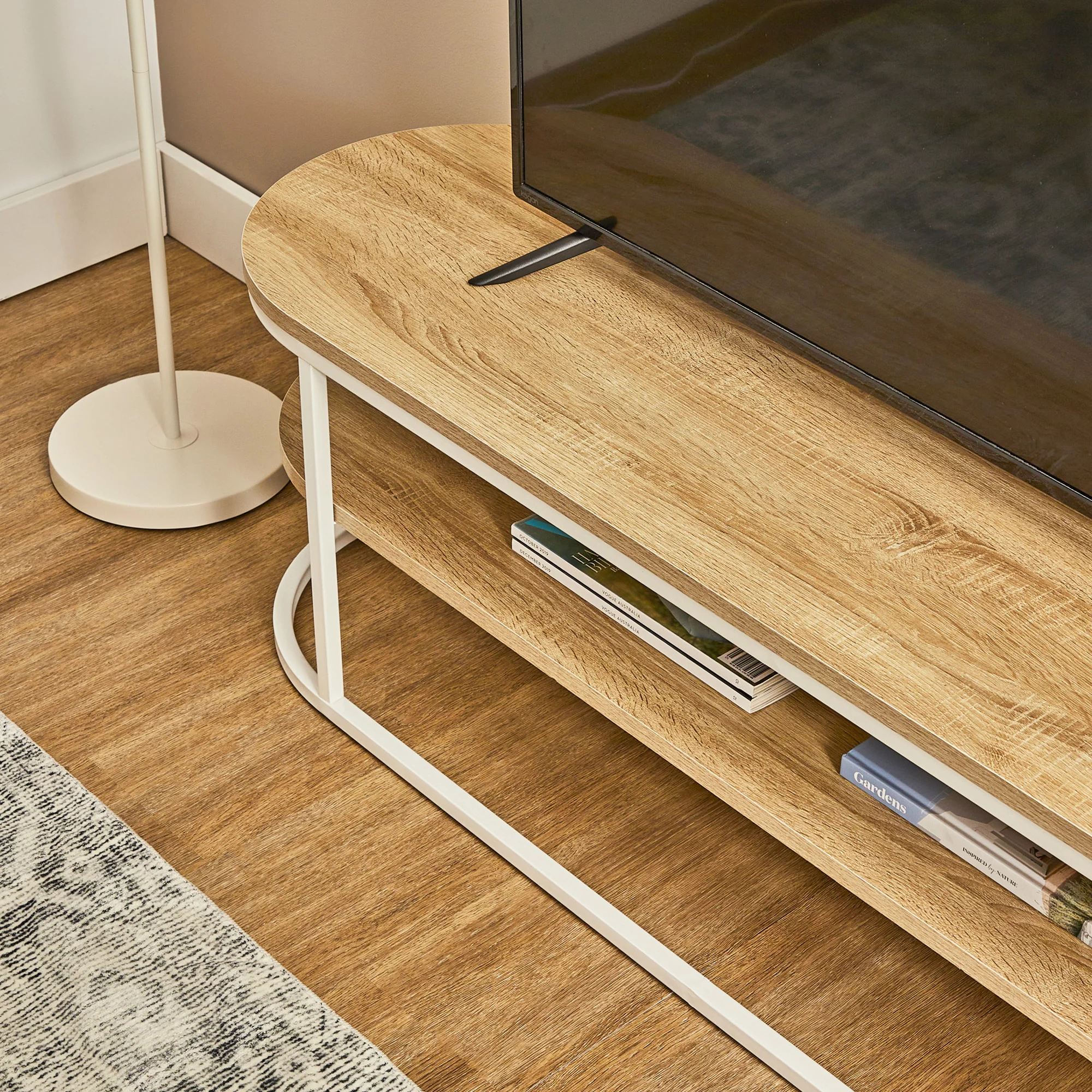 Sonoma Entertainment Unit White (140cm) - Image 8