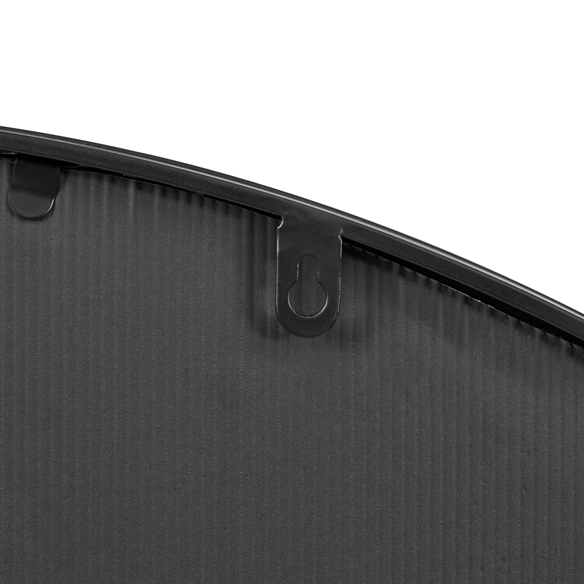 Sophia 112cm Round Mirror Black - Image 10