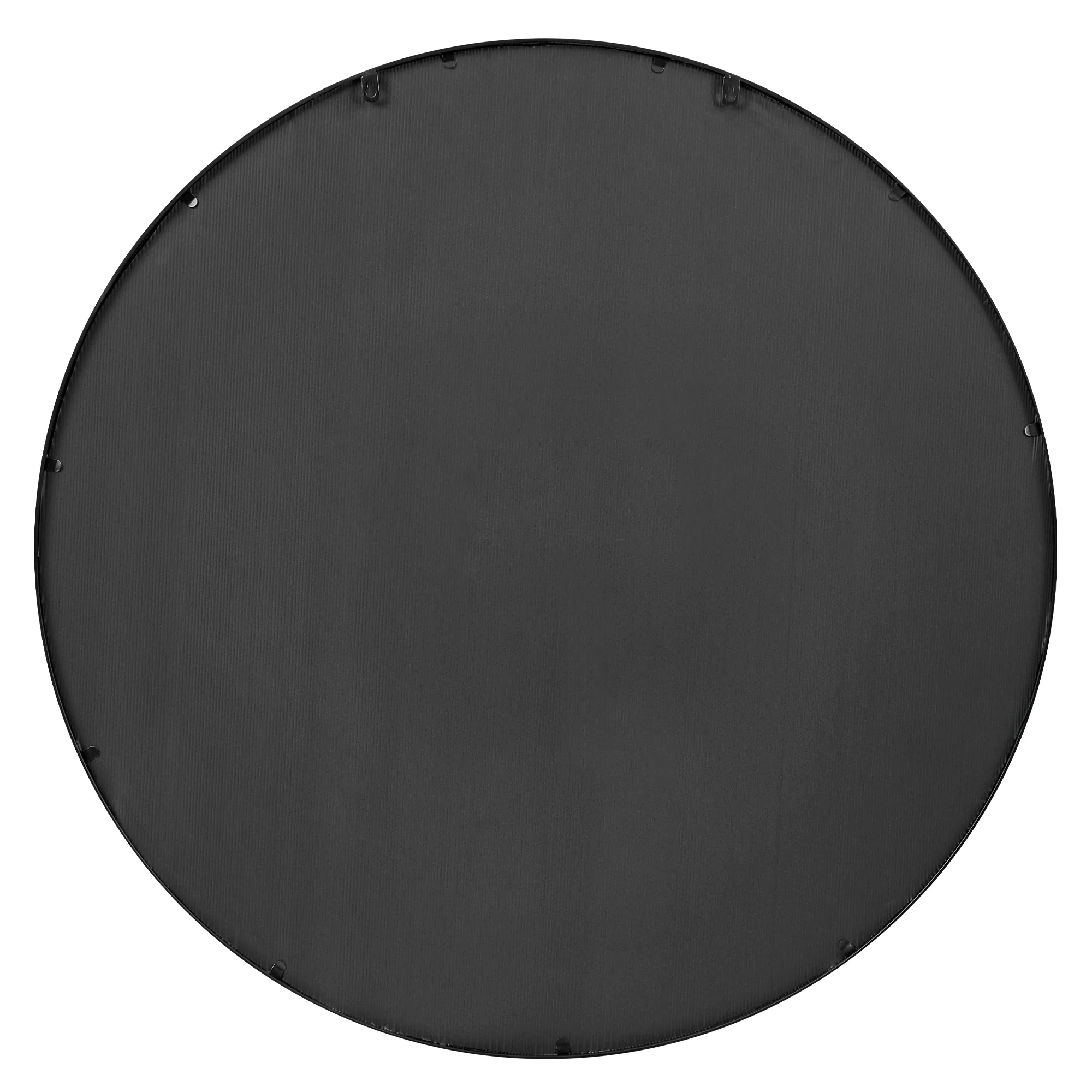Sophia 112cm Round Mirror Black - Image 11