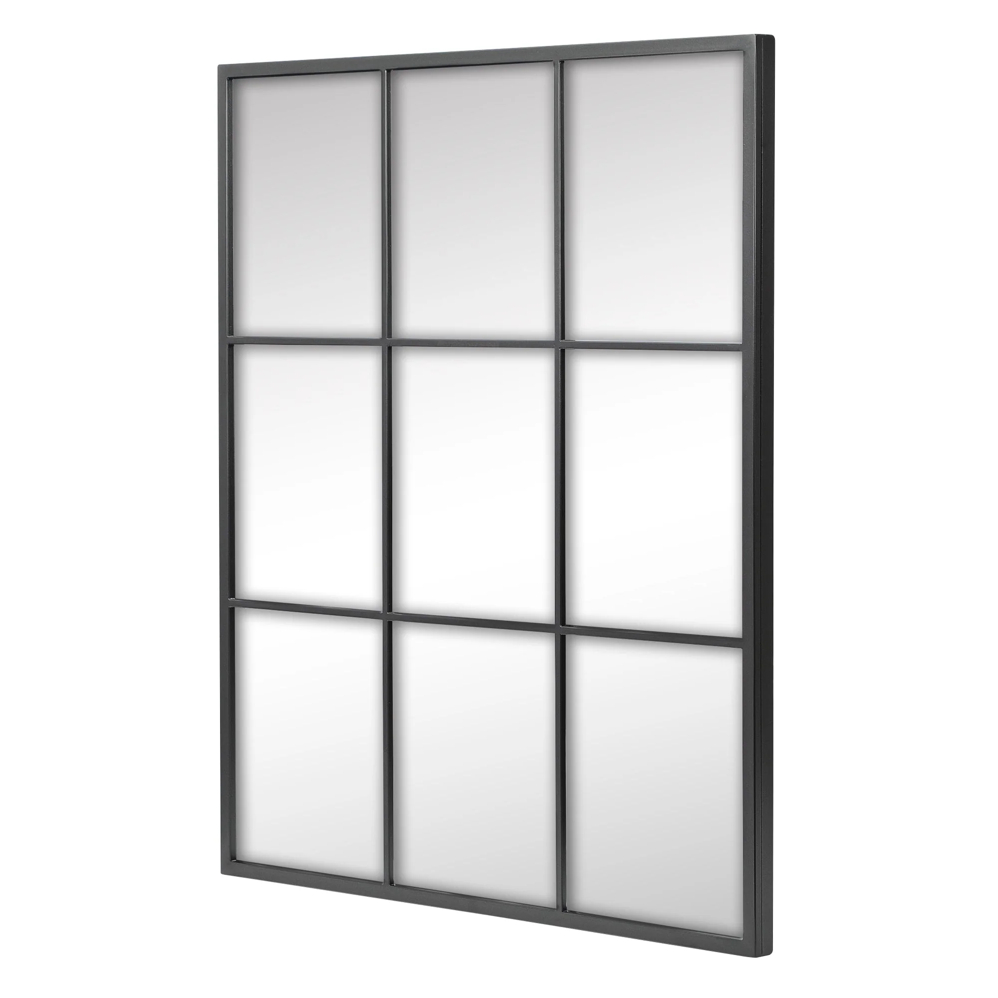 Sophia 70cm Rectangle Mirror Black - Image 9