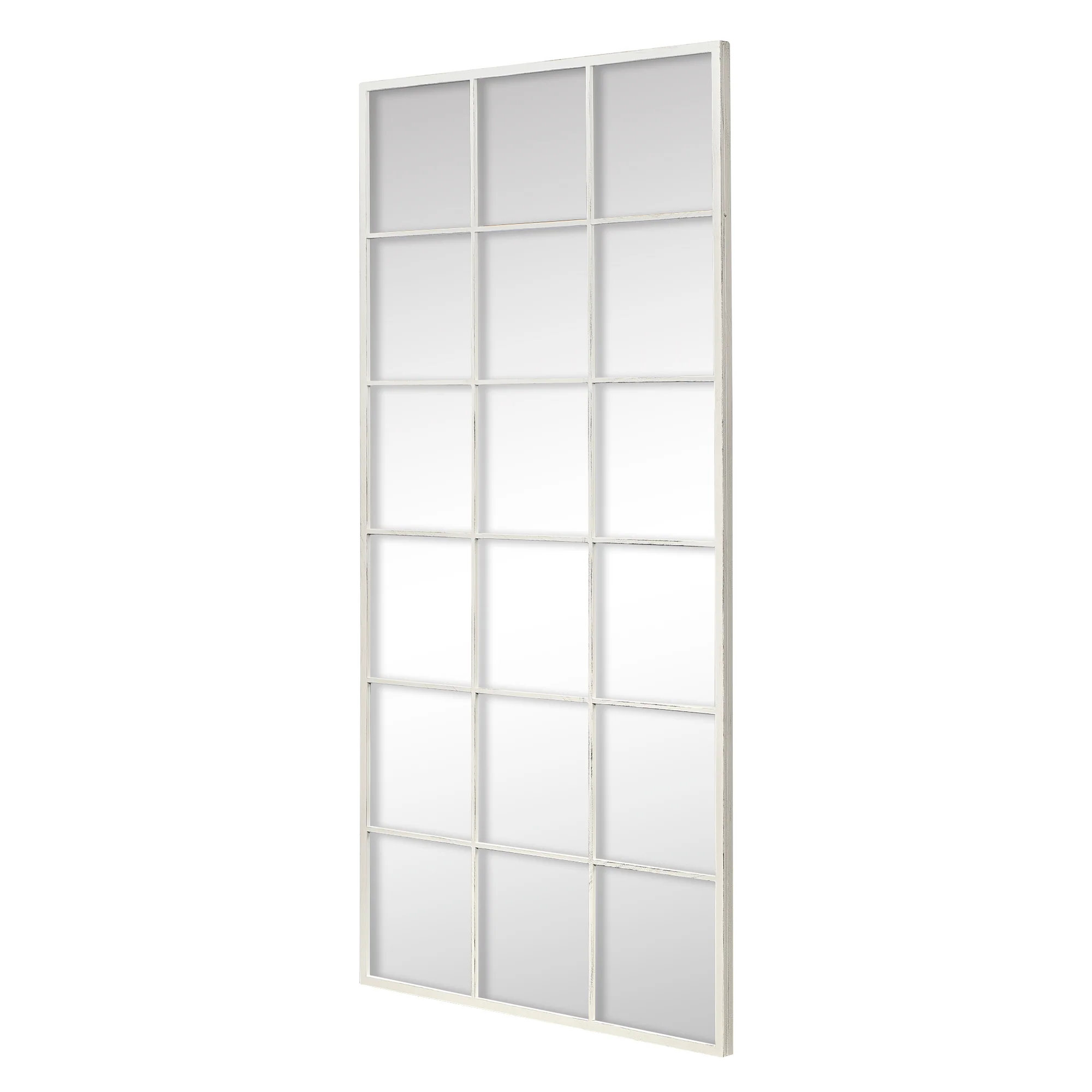 Sophia XL 180cm Rectangle Mirror Antique White - Image 9