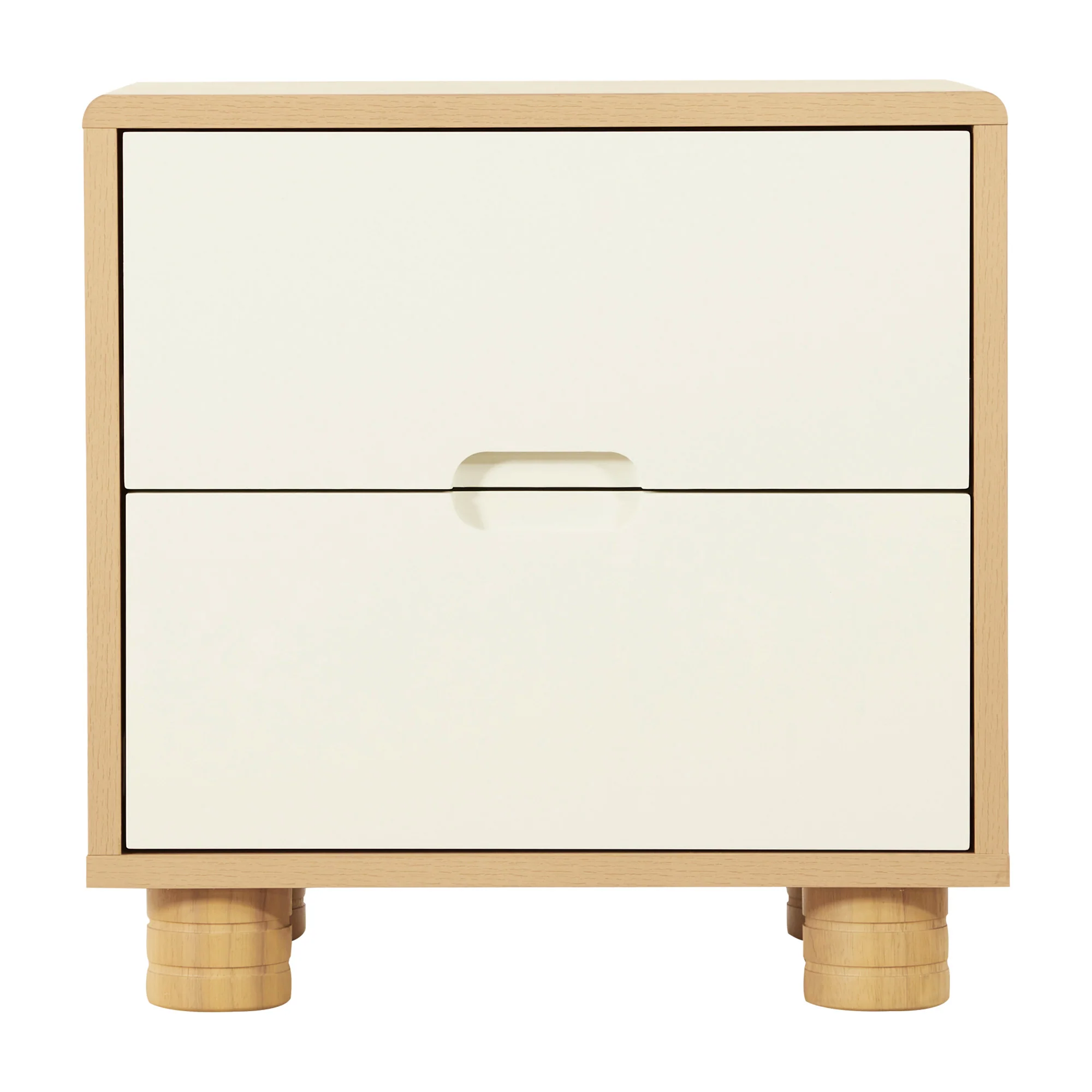 Sophie Bedside Table Oak (Set of 2) - Image 12