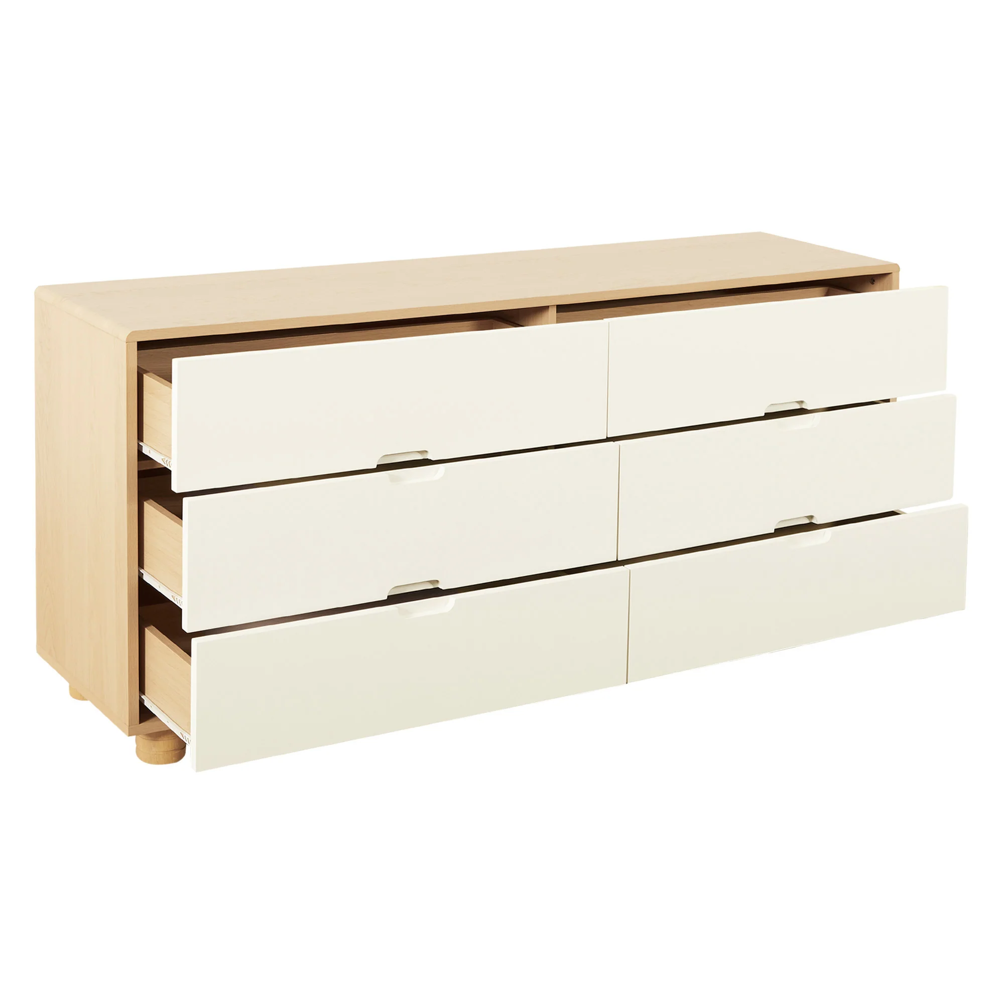 Sophie Chest of 6 Drawers Oak - Image 12