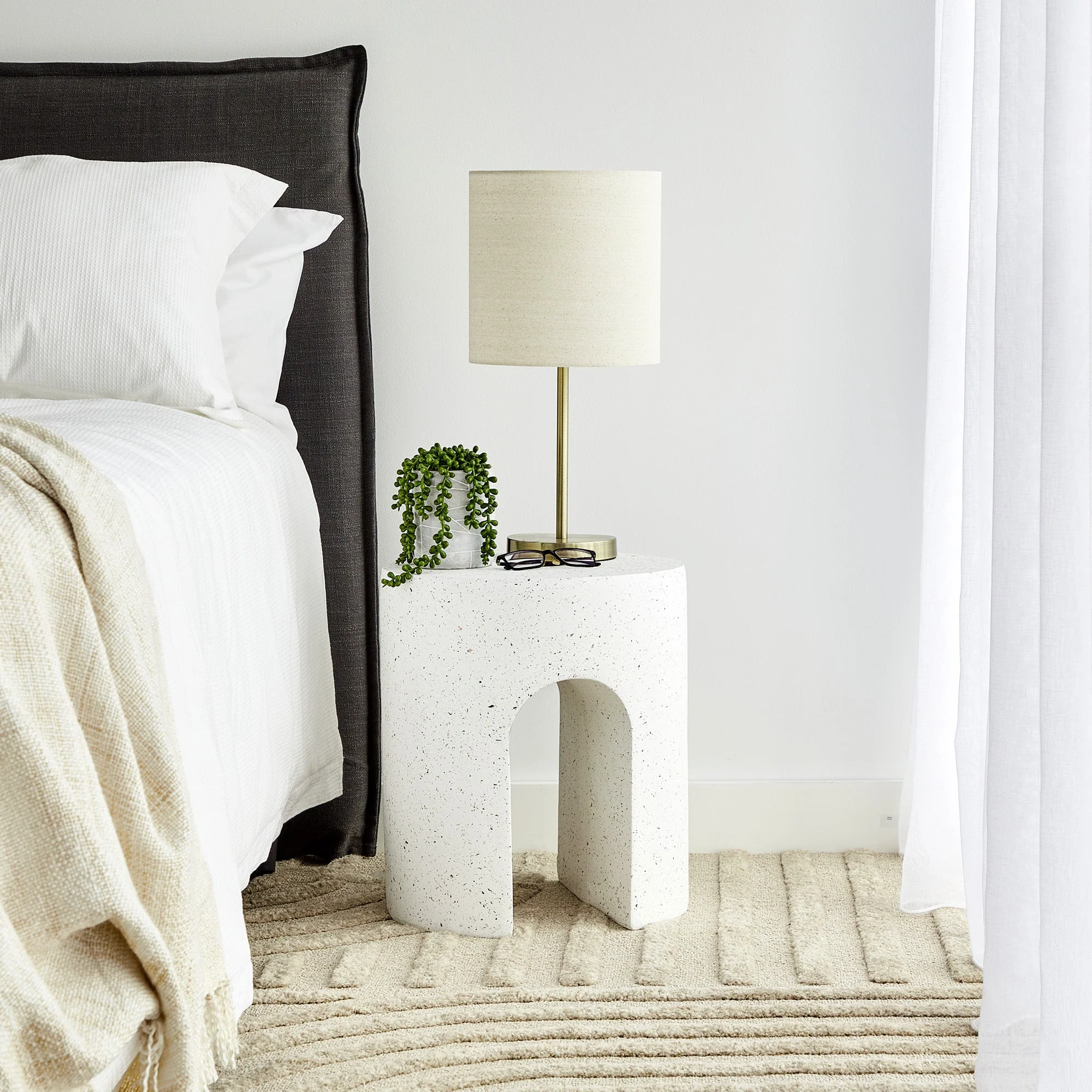 Sorrento MgO Side Table White - Image 4