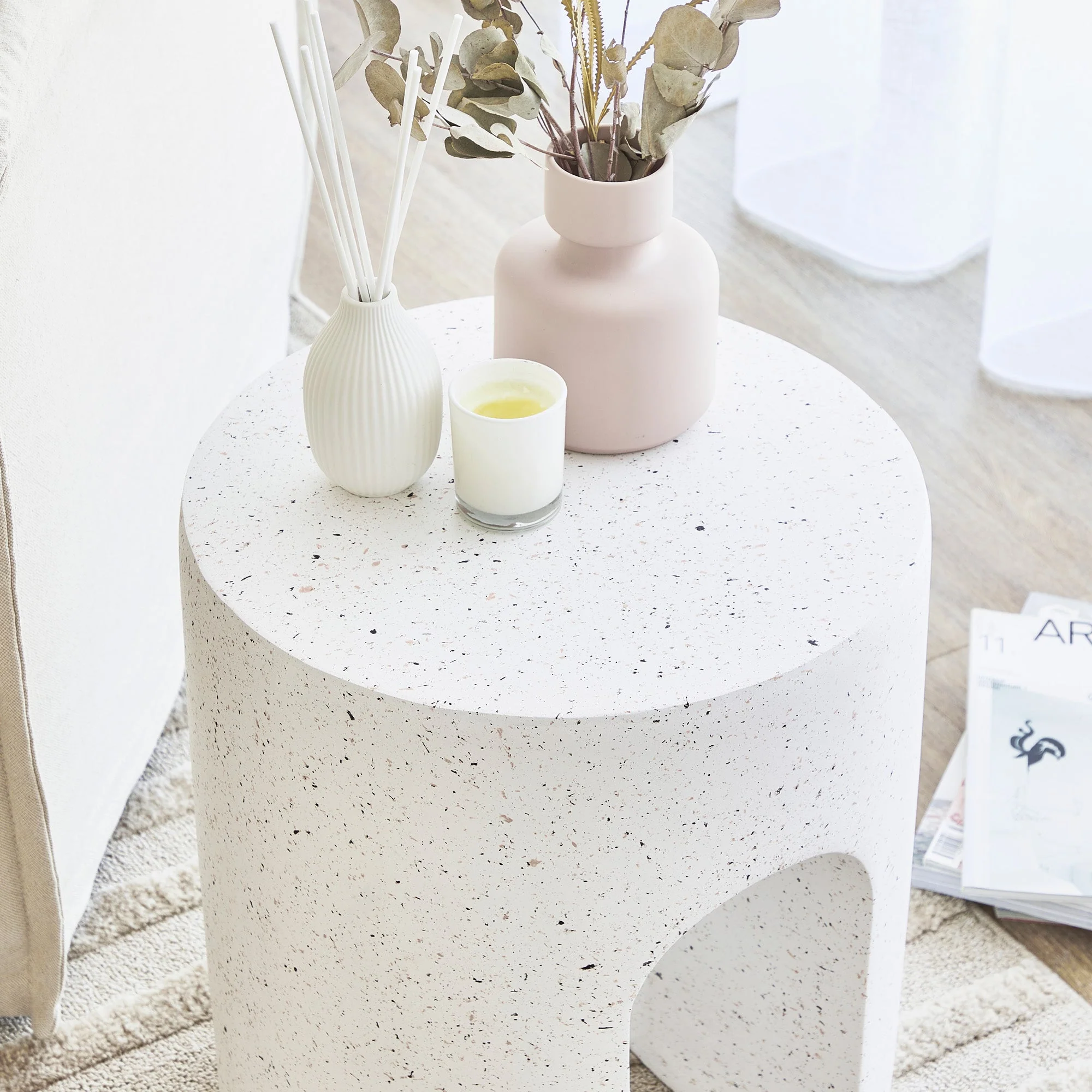 Sorrento MgO Side Table White - Image 7