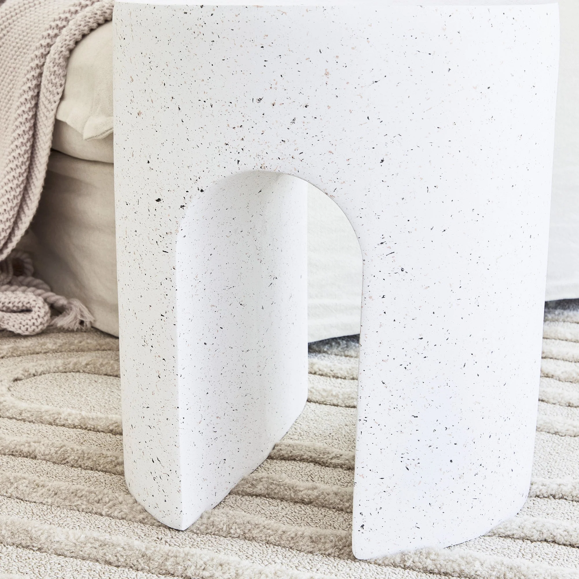Sorrento MgO Side Table White - Image 9
