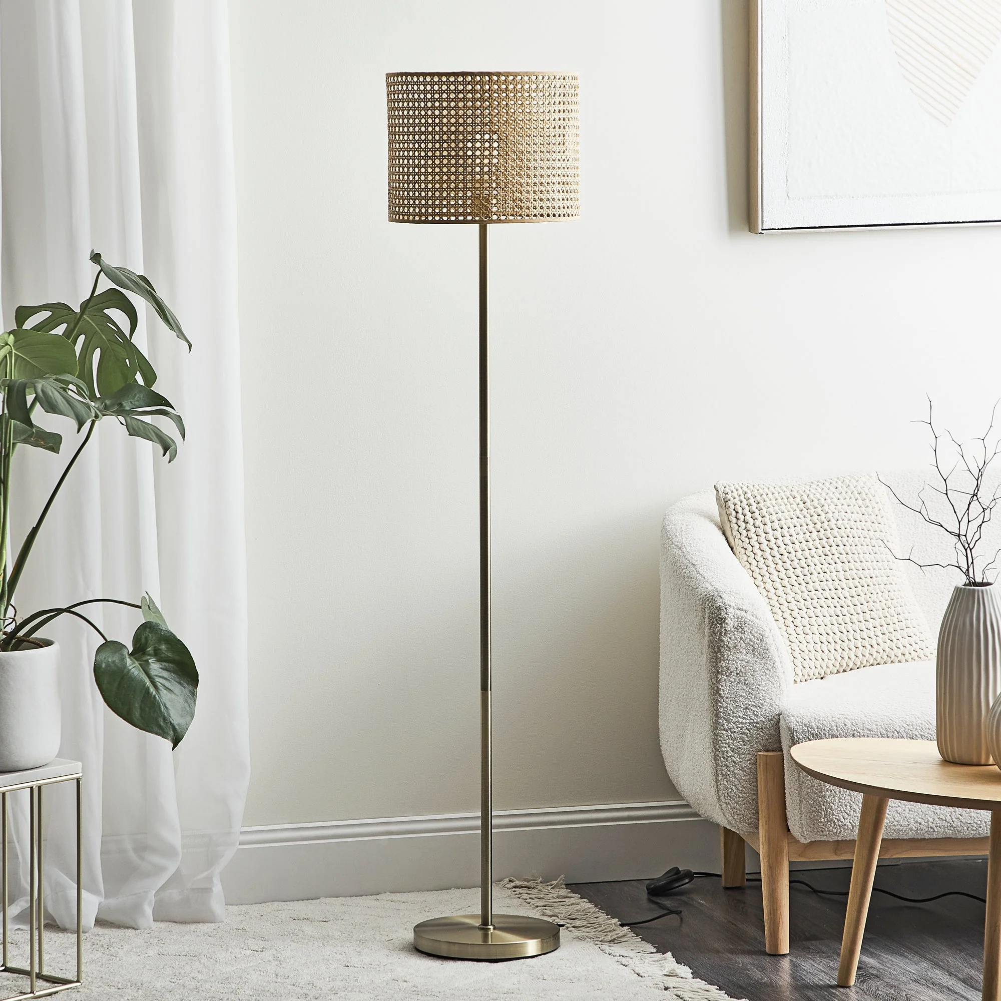 St Lucia Floor Lamp Natural - Image 2