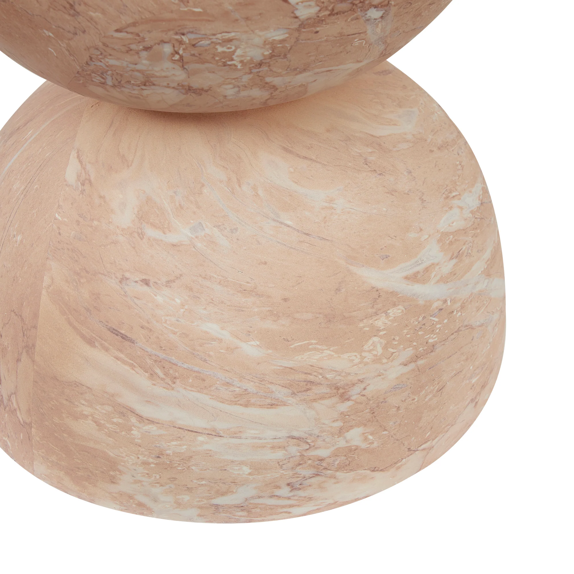 Stella MgO Side Table Tea Rose Marble Look - Image 11