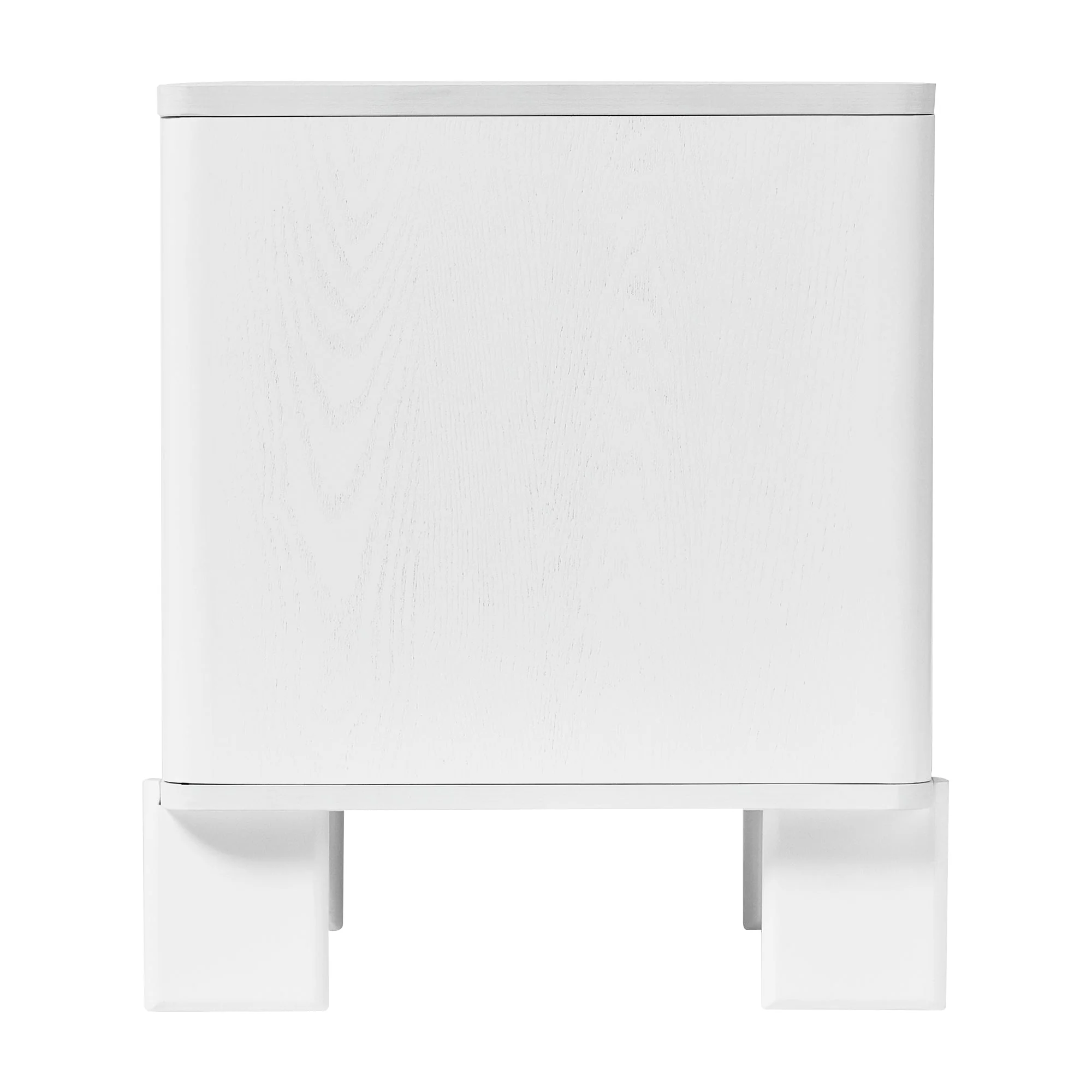 Taupo Bedside Table White - Image 9