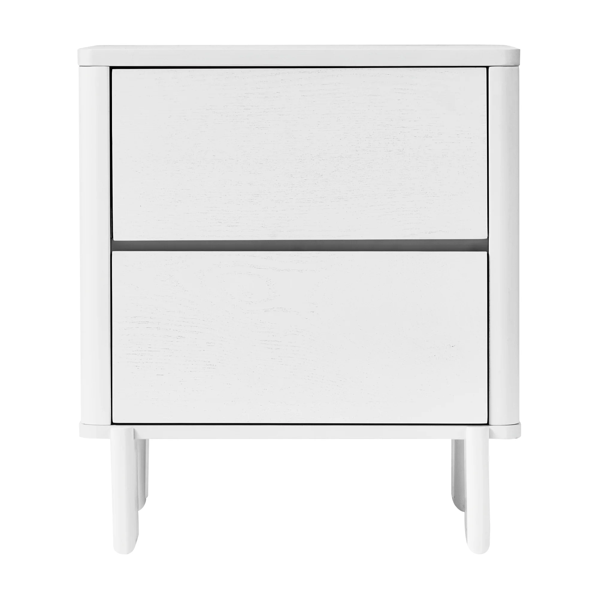 Taupo Bedside Table White (Set of 2) - Image 9