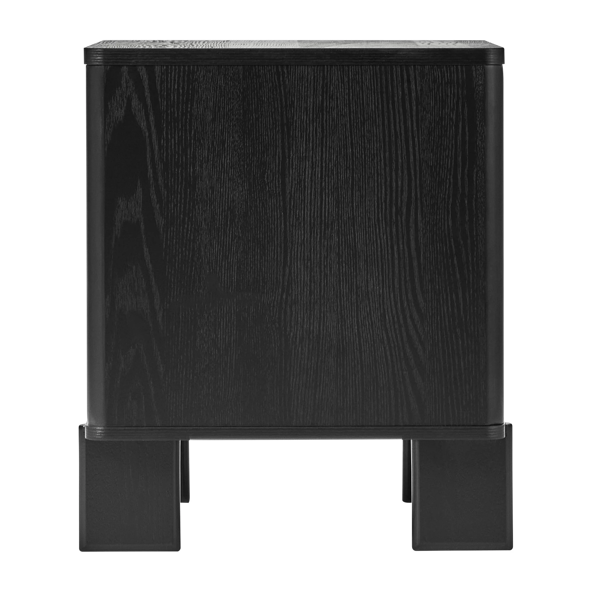 Taupo Bedside Table Black - Image 8
