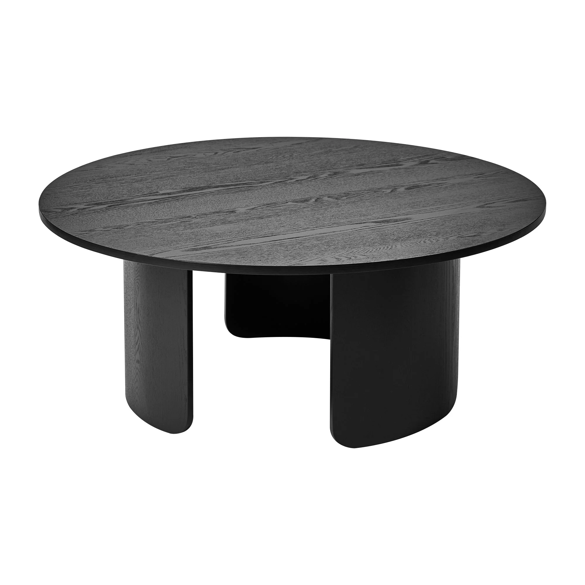 Taupo Coffee Tables Set of 2 Curved Legs Black - Image 9