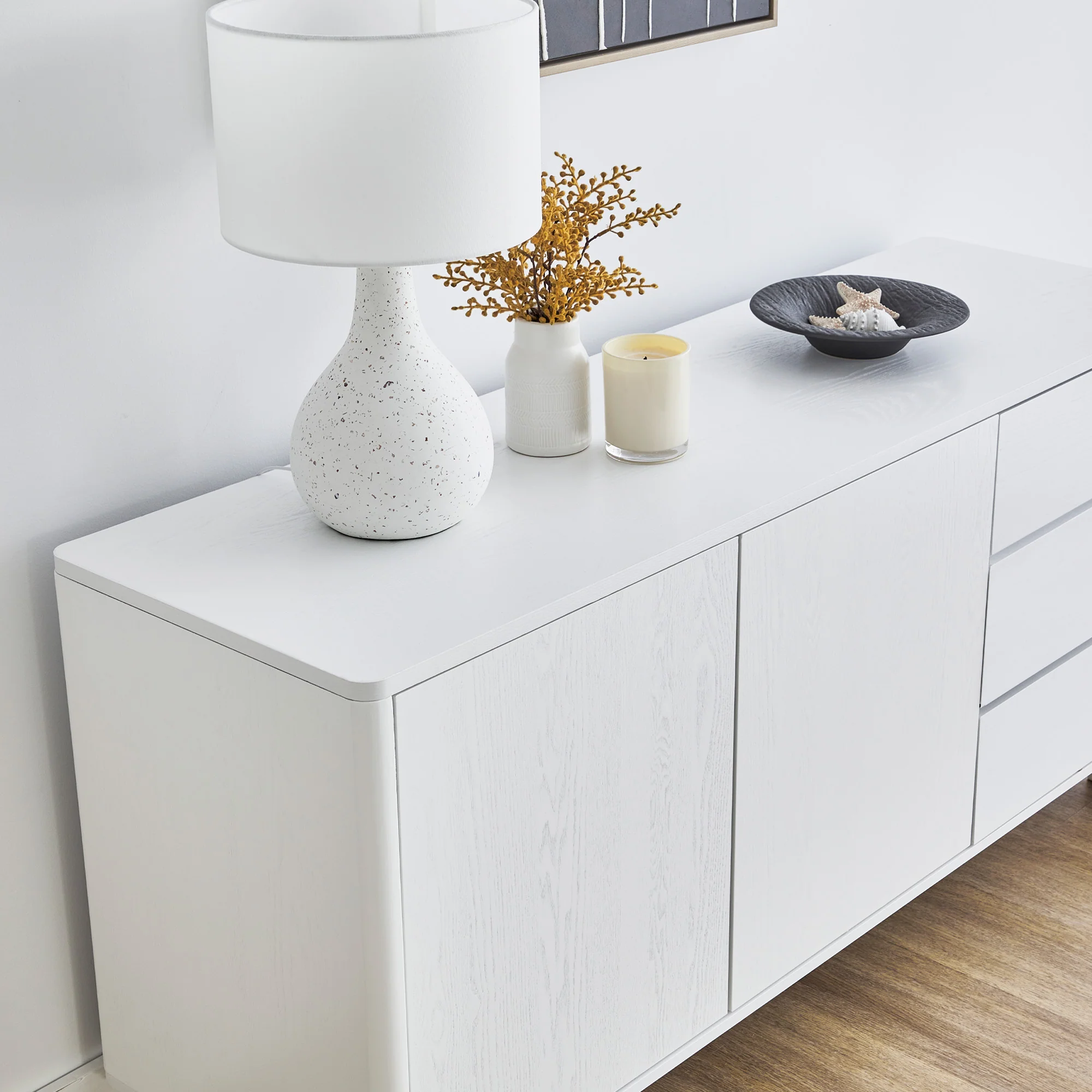 Taupo Sideboard in White (150cm) - Image 6