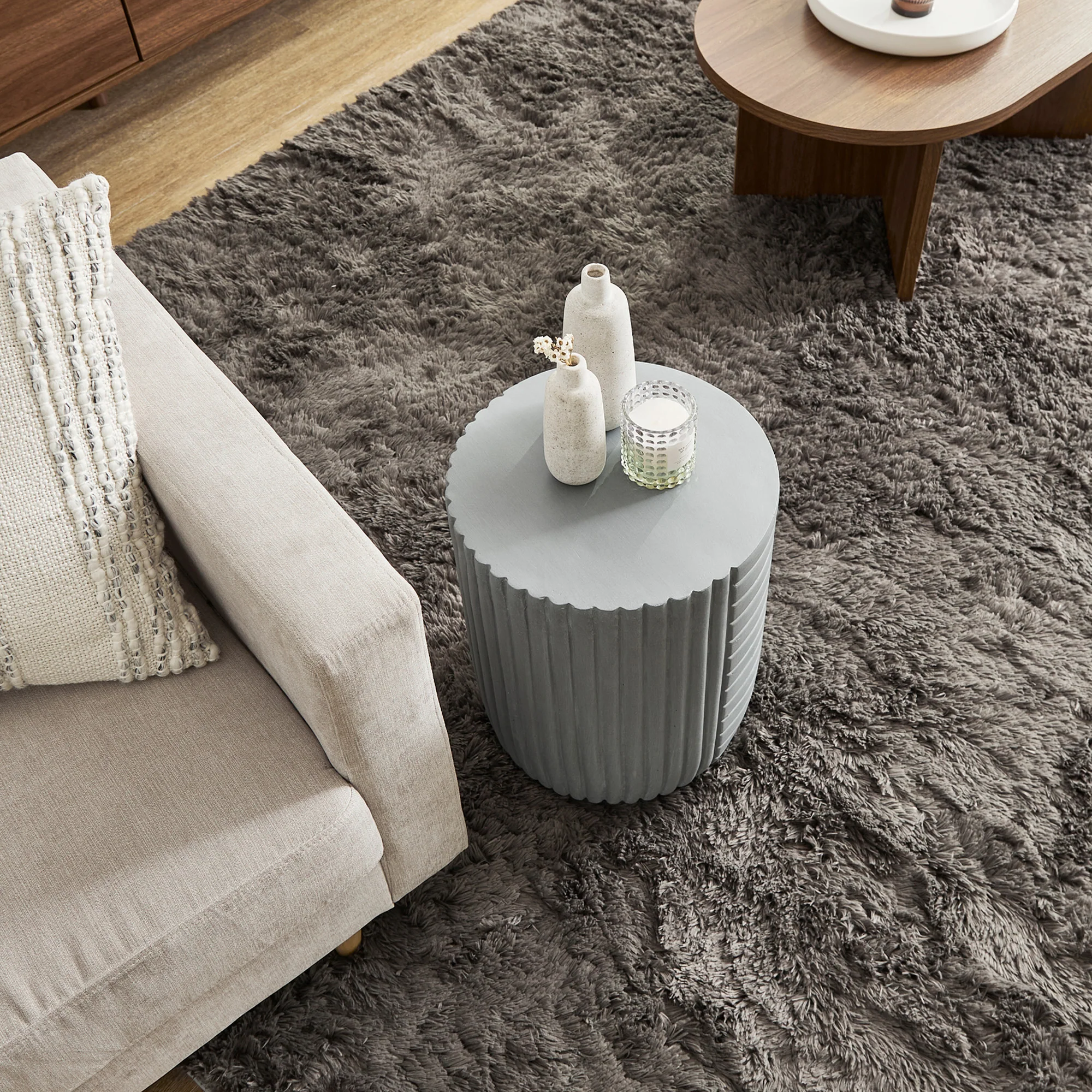 Taylor MgO Side Table Cement - Image 5