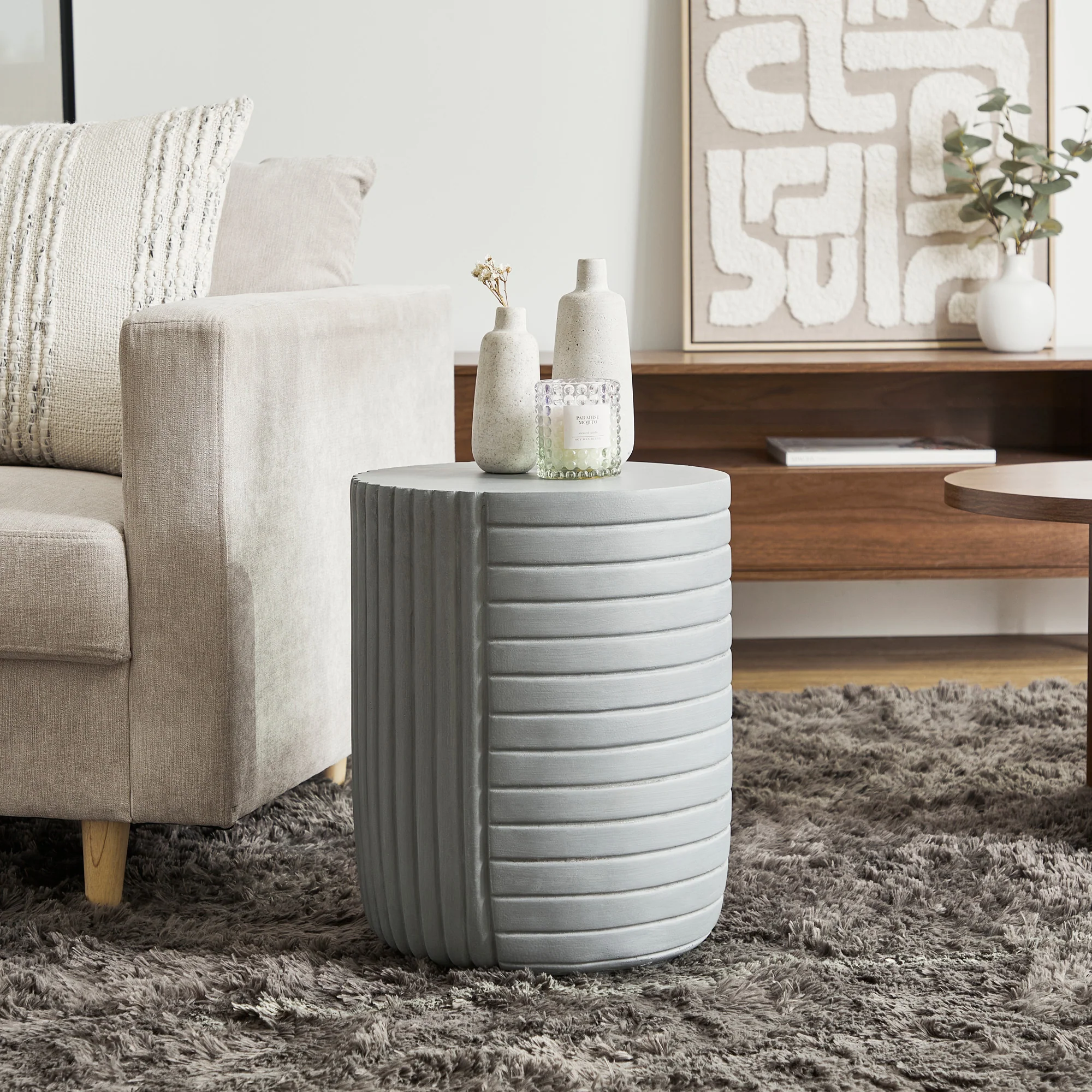 Taylor MgO Side Table Cement - Image 6