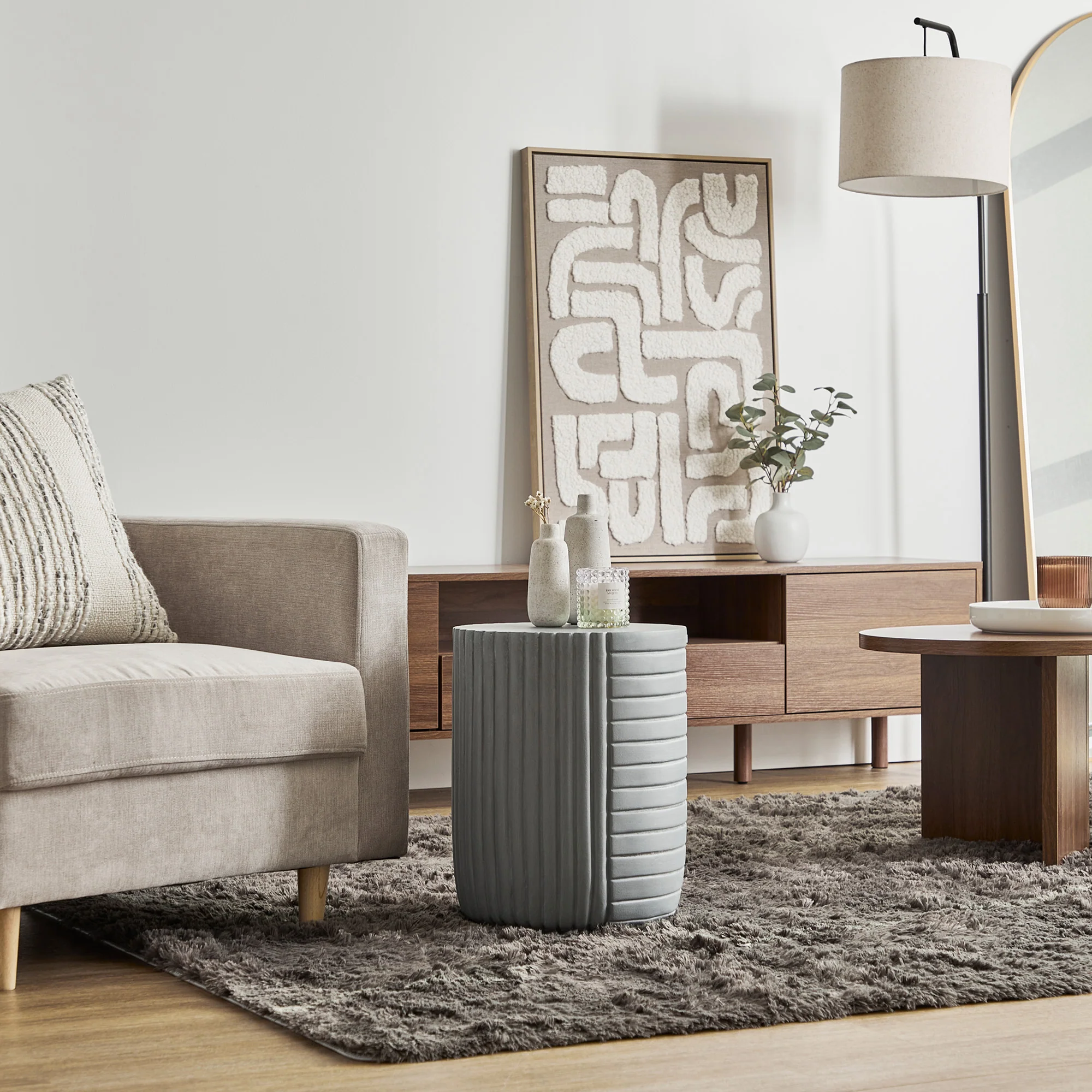 Taylor MgO Side Table Cement - Image 8