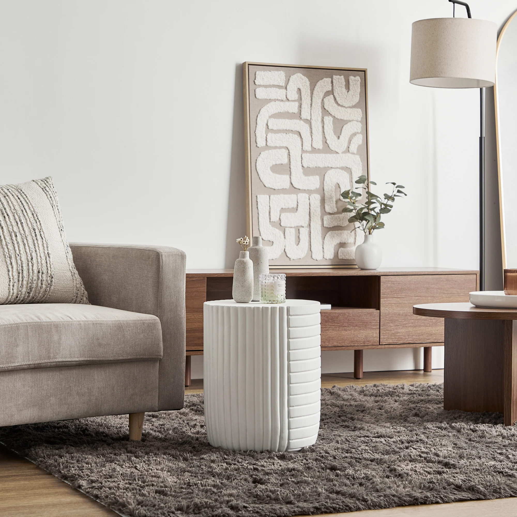Taylor MgO Side Table White - Image 8