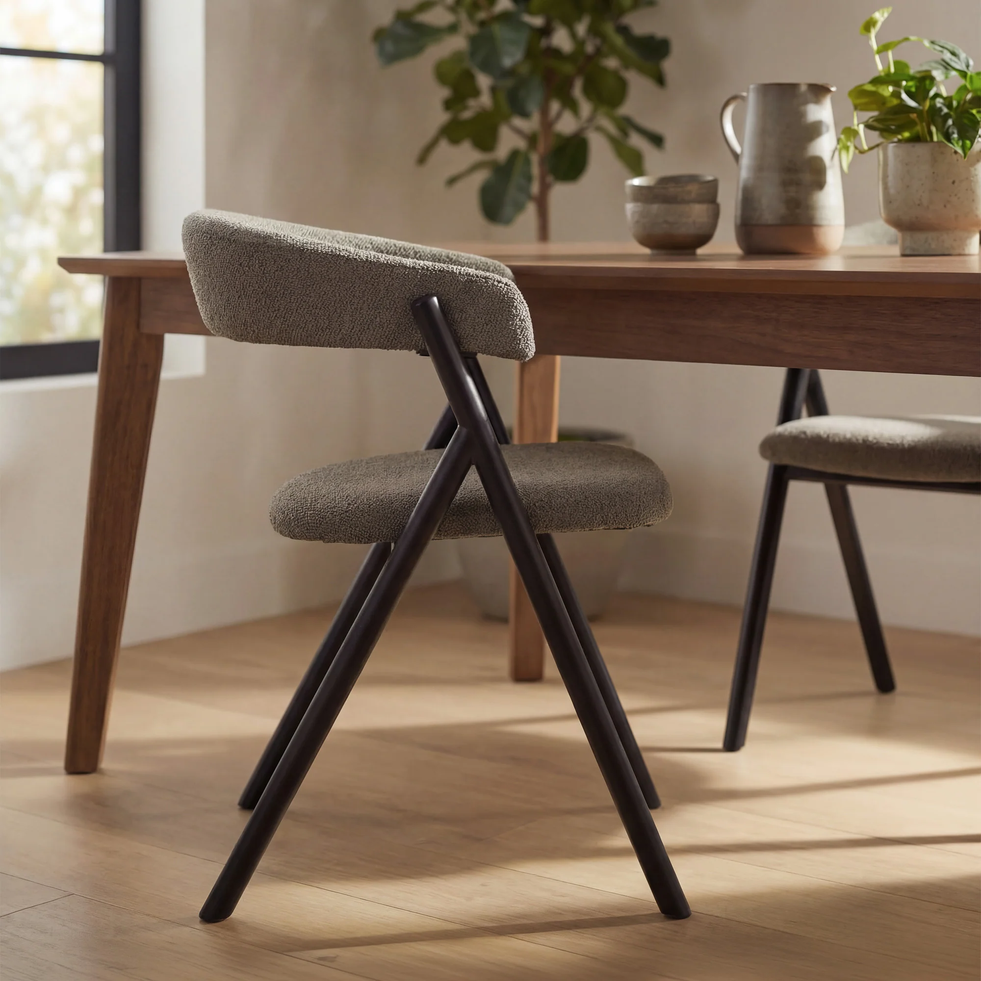Thornbury Set of 4 Dining Chairs Grey - Image 5