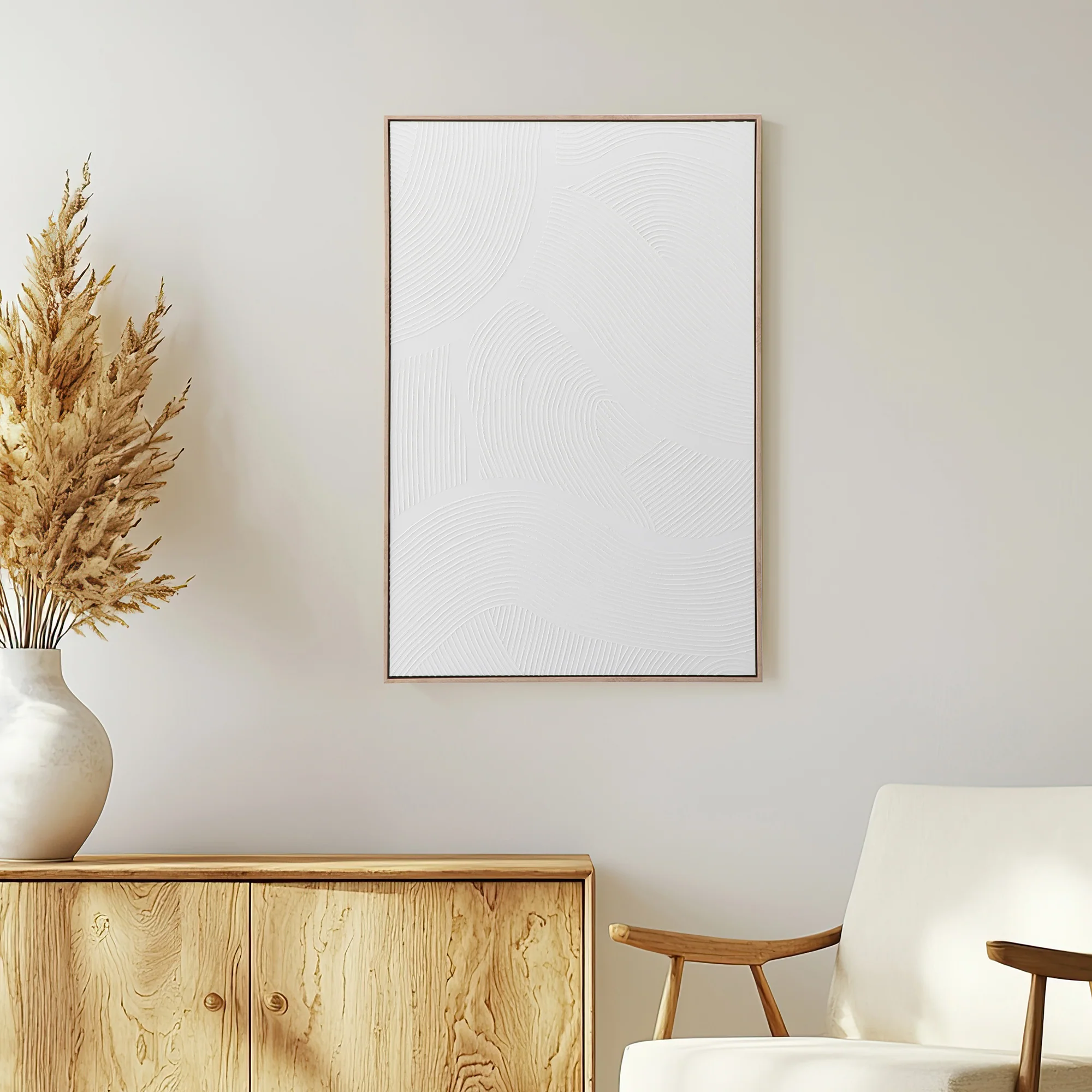 Tidal Waves Wall Art 80x120cm - Image 3