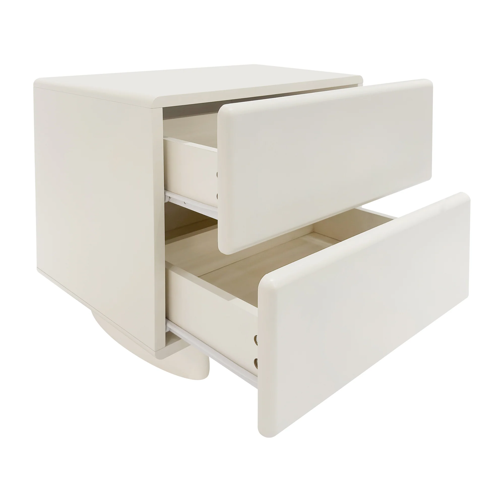 Tillie Bedside Table Off-White - Image 11