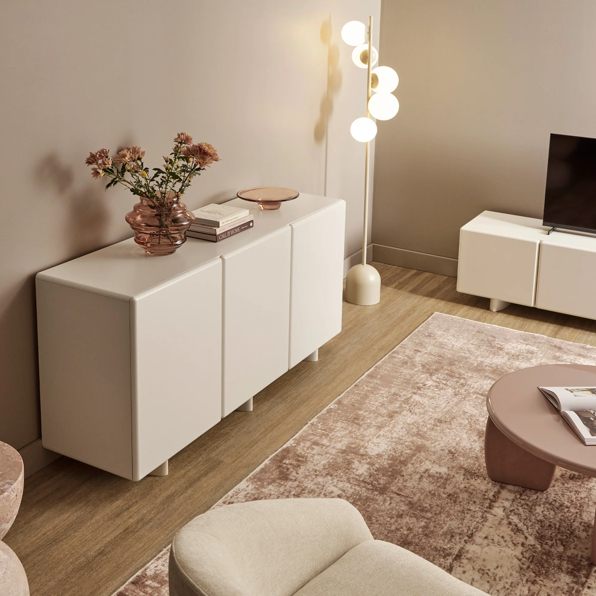 Tillie Buffet Off-White (150cm) - Image 9