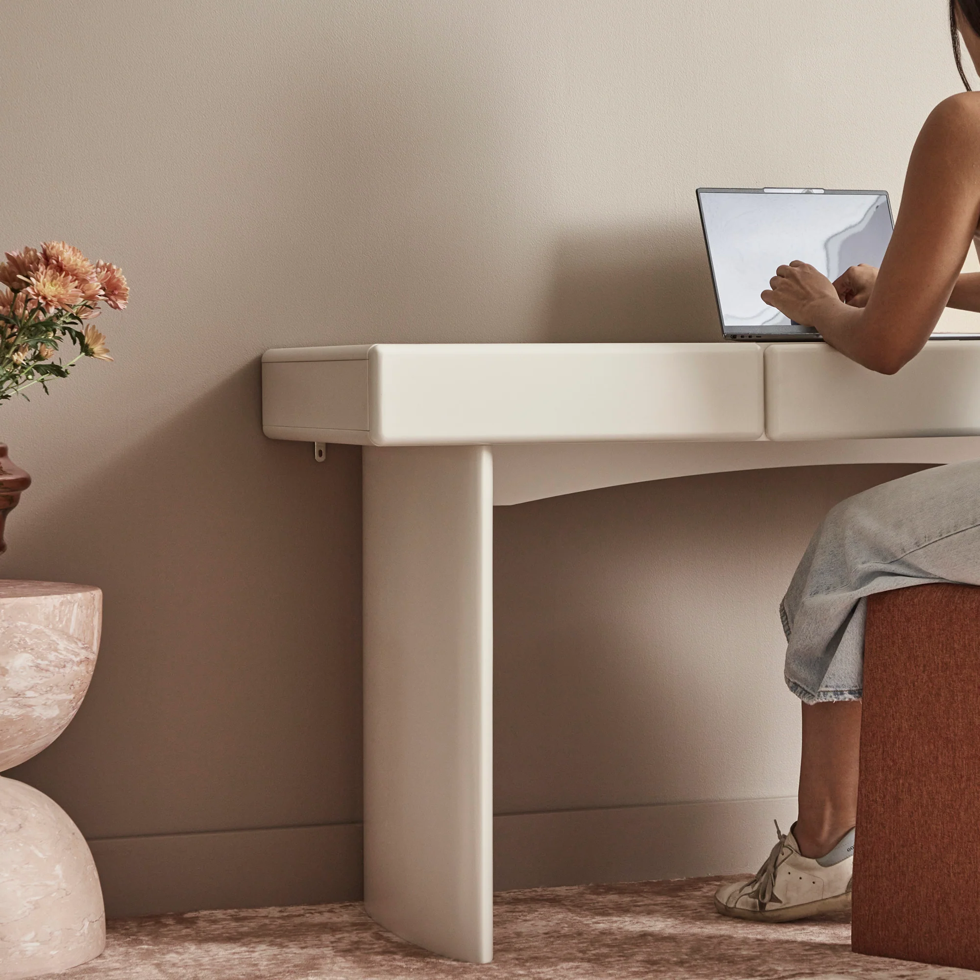 Tillie Desk Off-White - Image 5