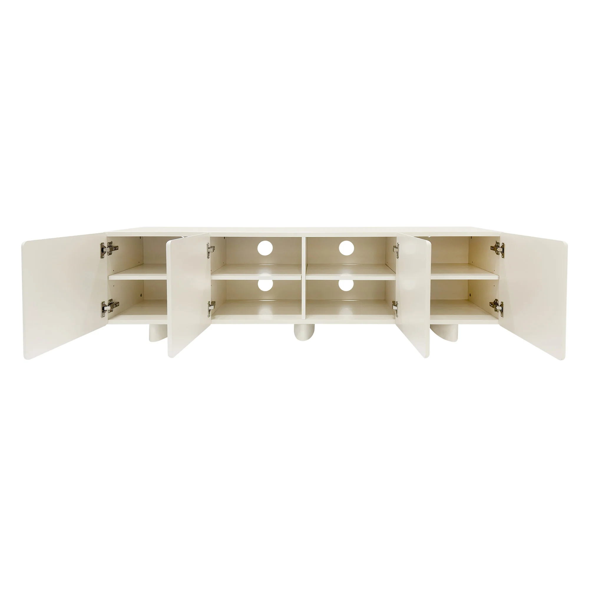 Tillie Entertainment Unit Off-White (160cm) - Image 12