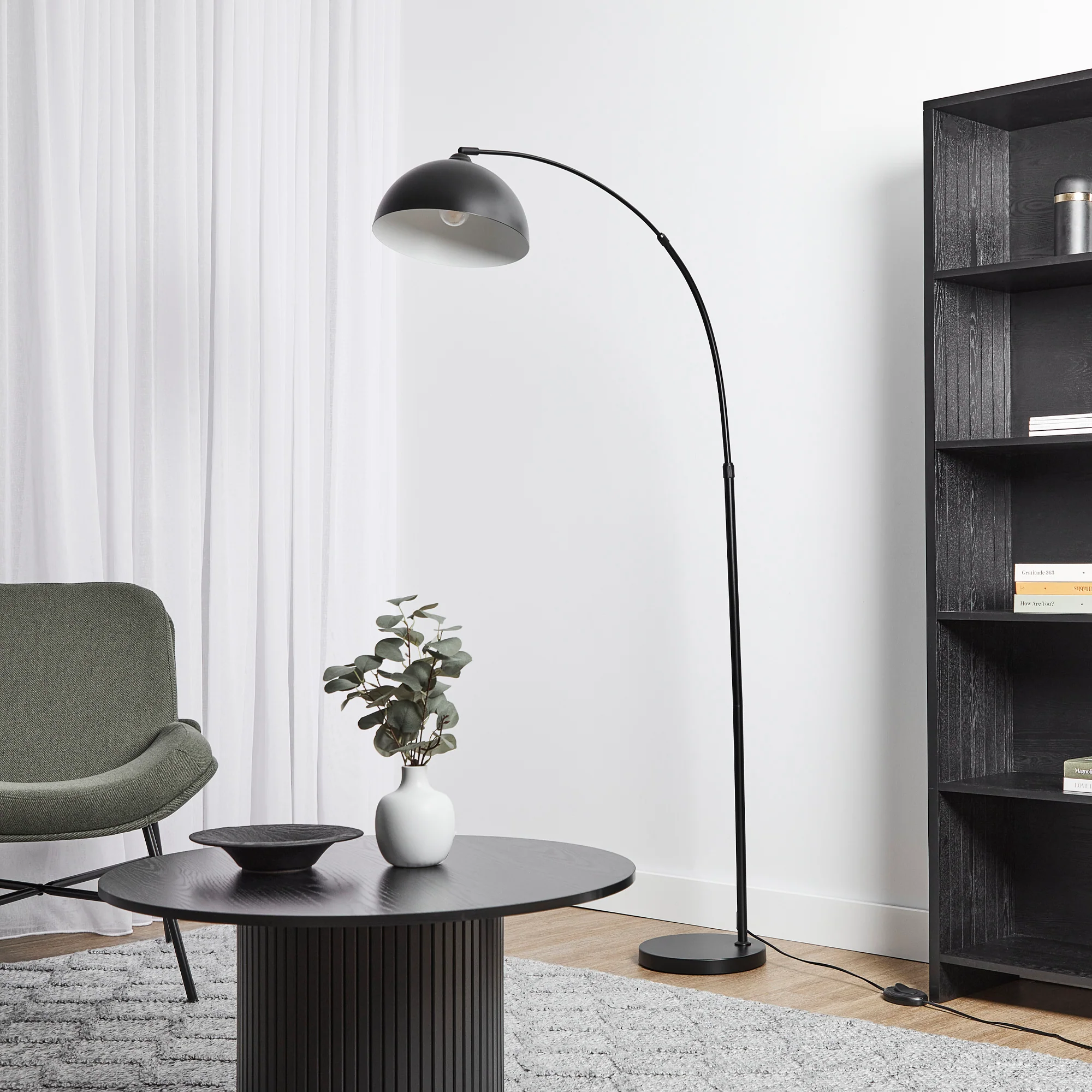 Tokyo Arch Floor Lamp Black - Image 5