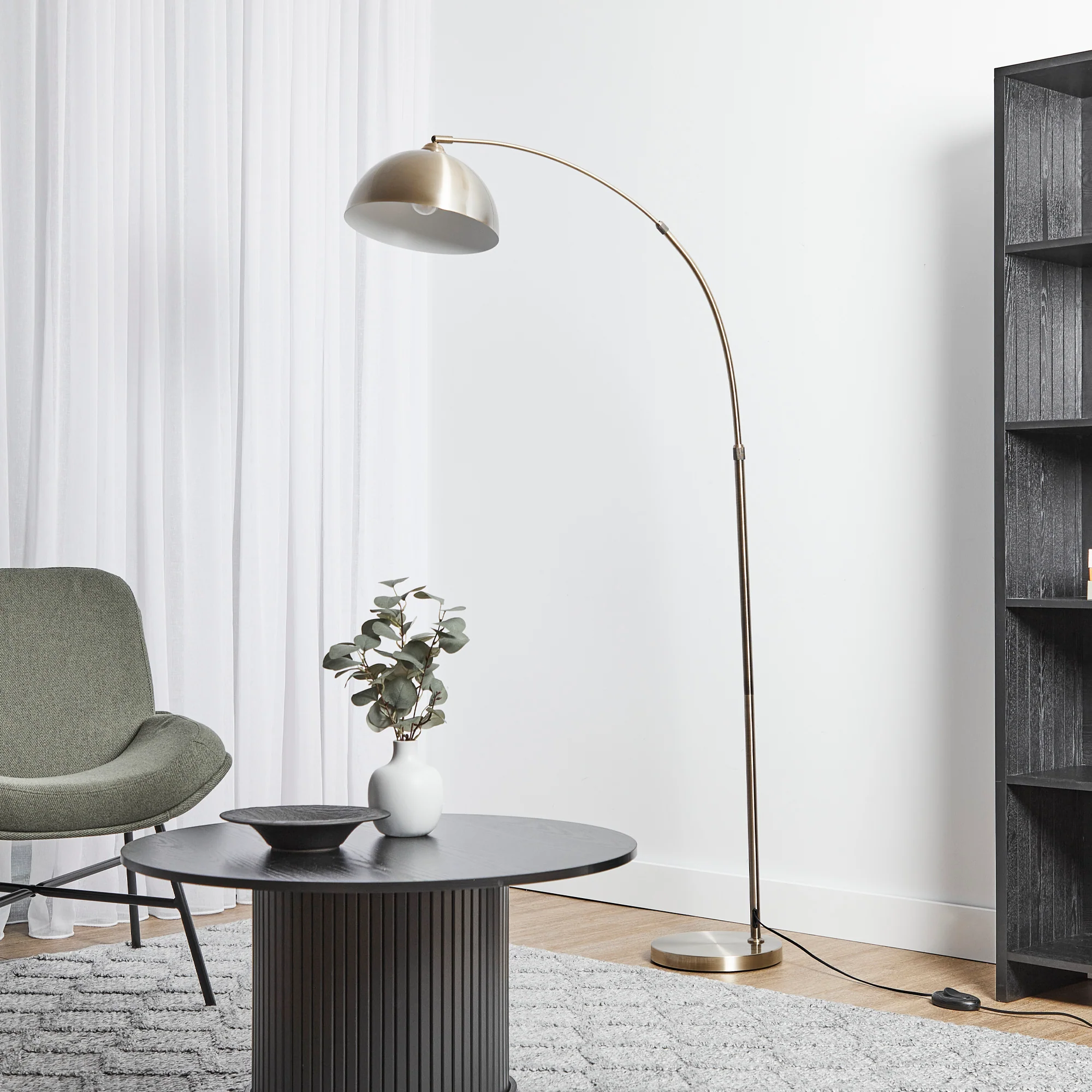 Tokyo Arch Floor Lamp Bronze - Image 5