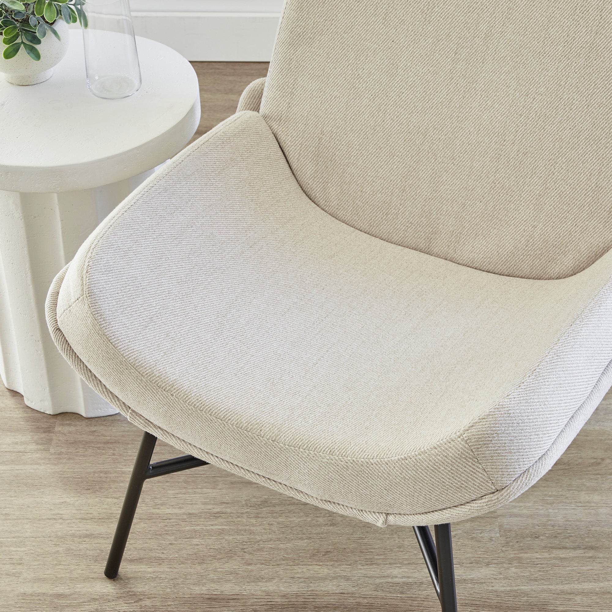 Tommy Accent Chair Cream - Image 4