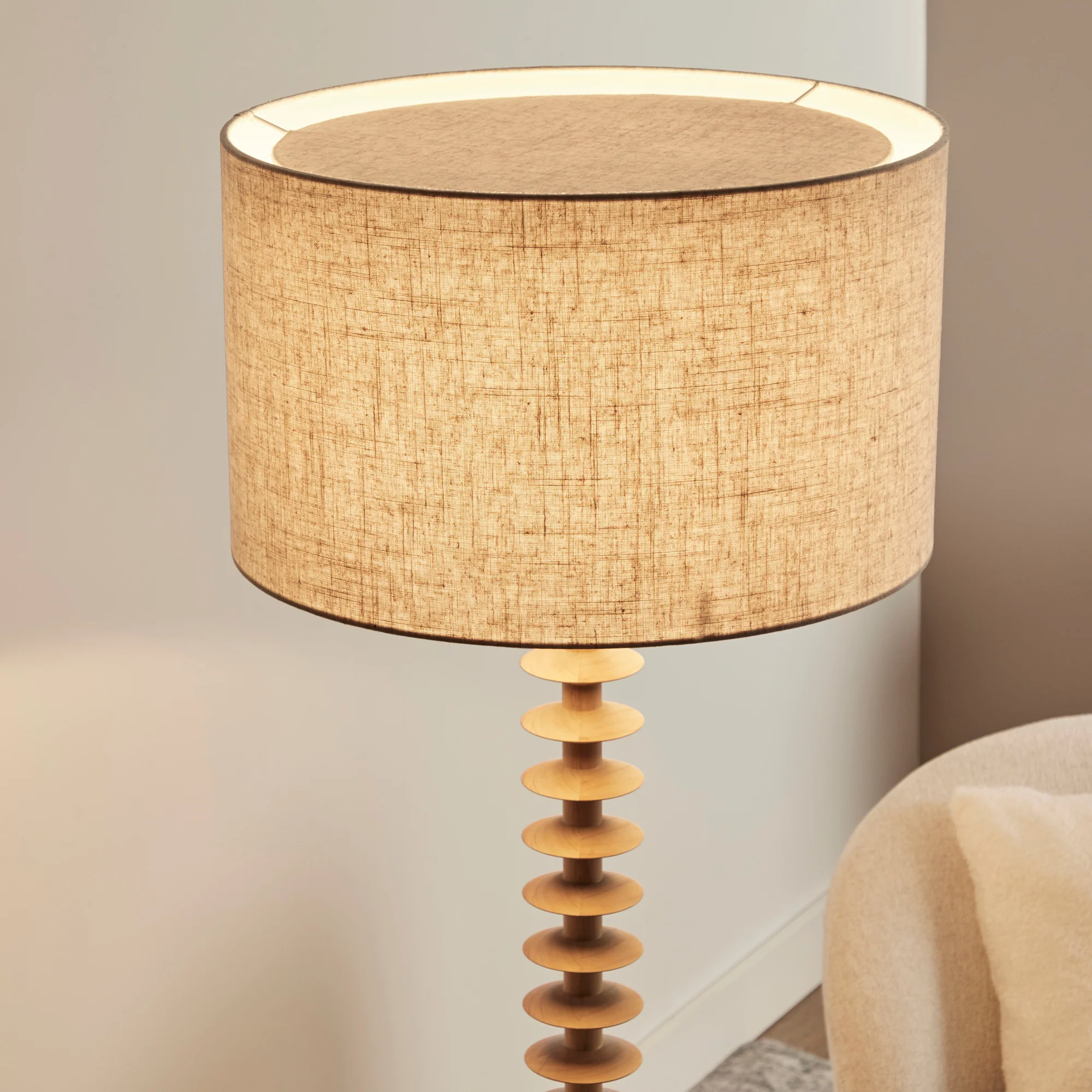 Valentina Floor Lamp Natural - Image 5