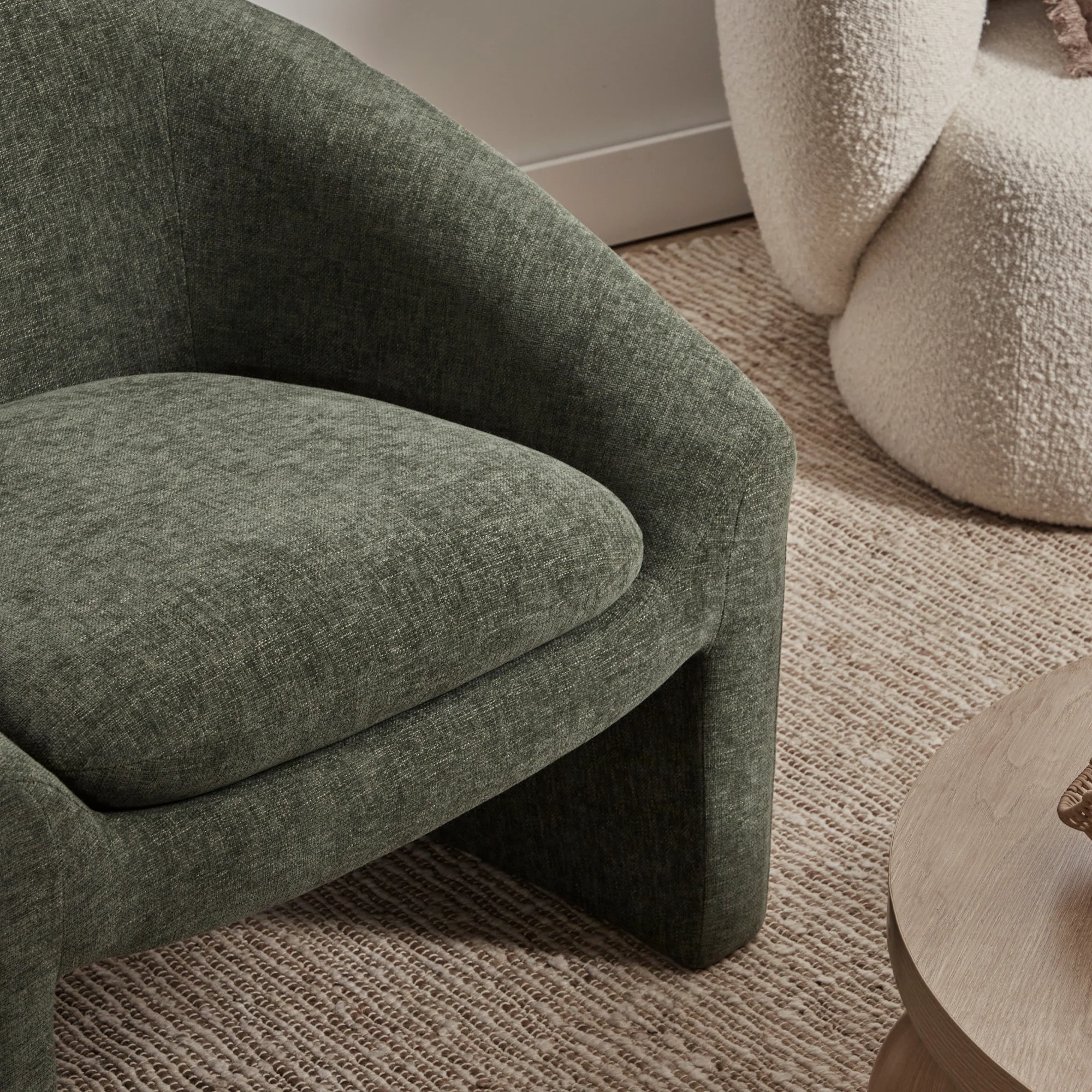 Watts Armchair Green - Image 5