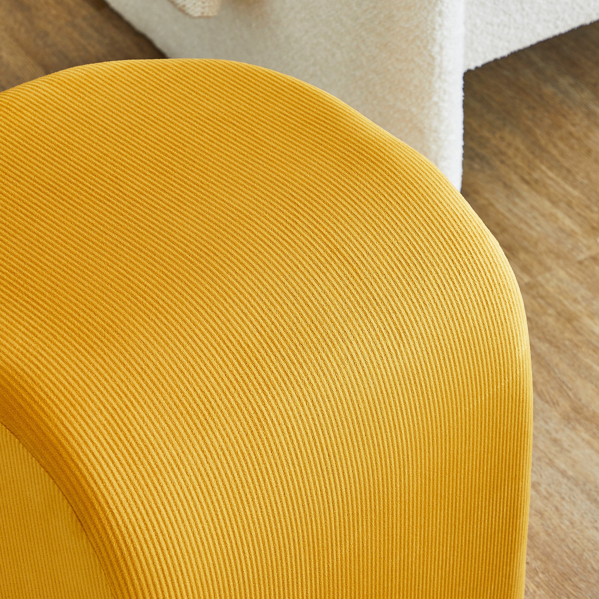 Wave Ottoman Yellow - Image 4