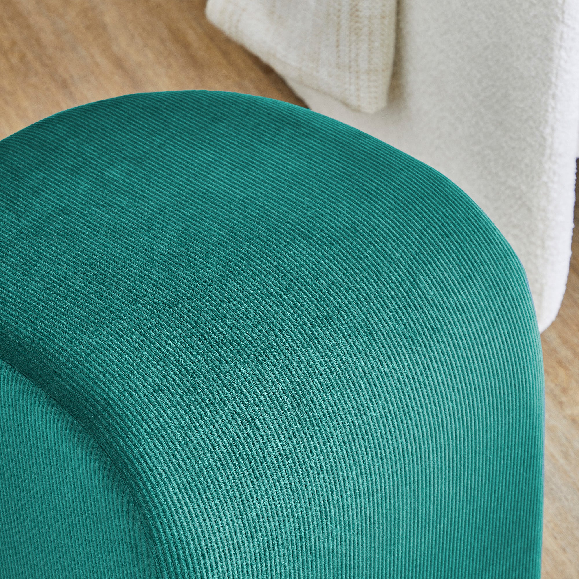 Wave Ottoman Green - Image 6
