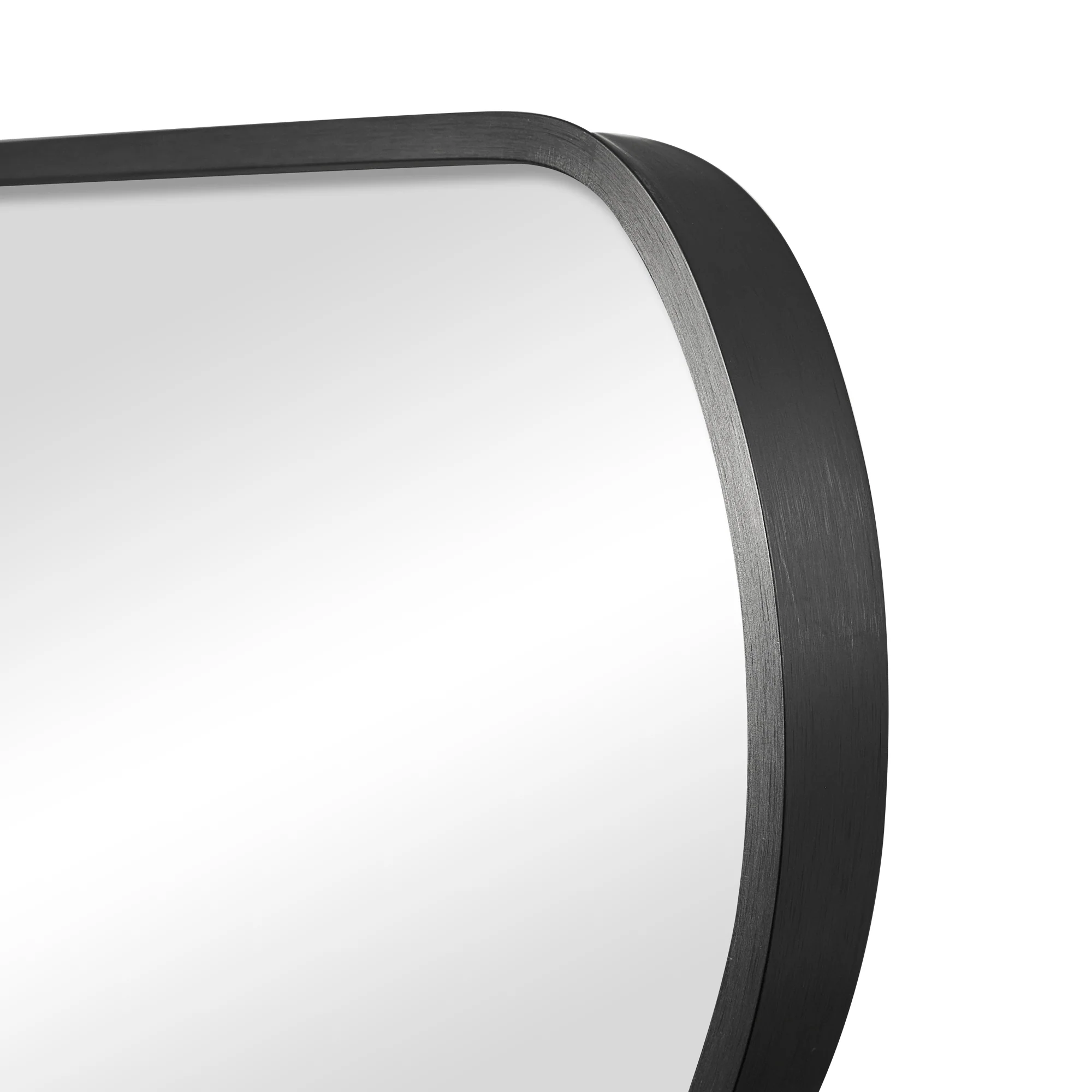 Wavy 165cm Mirror Black - Image 9