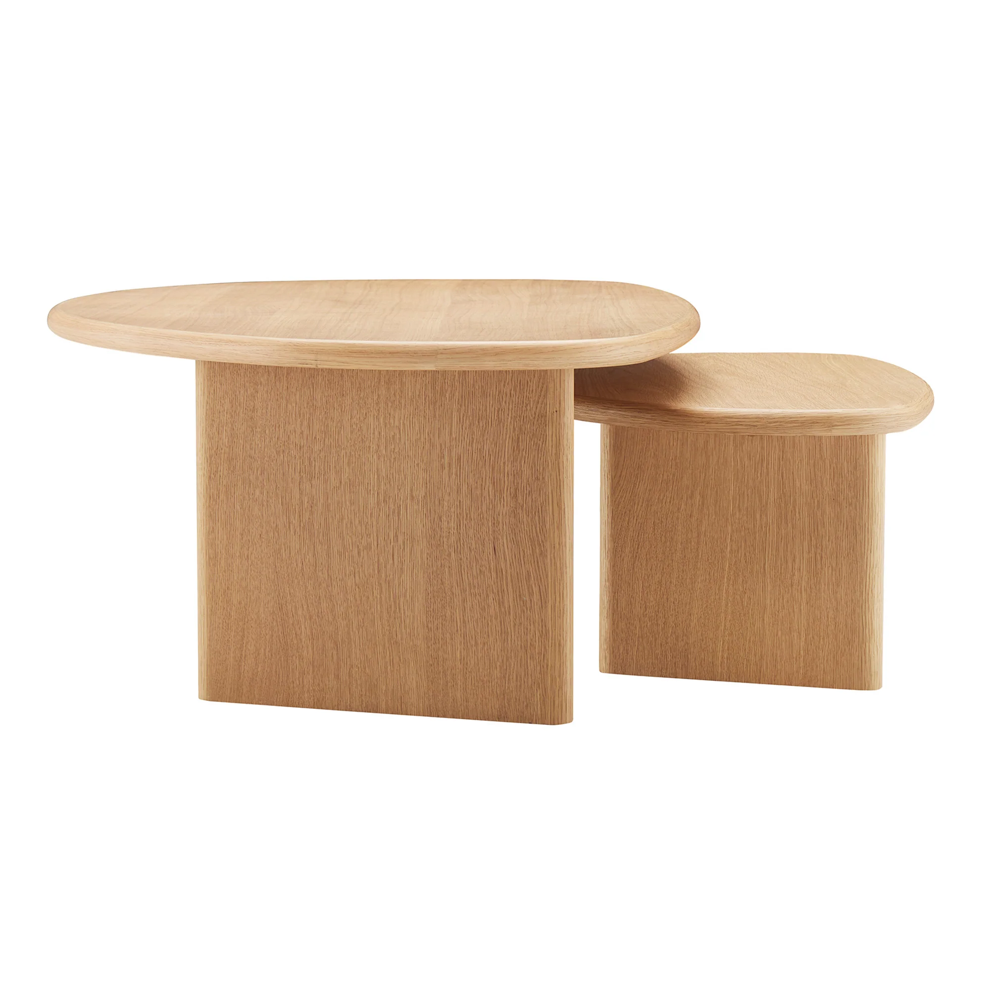 West Nested Coffee Table Oak - Image 12