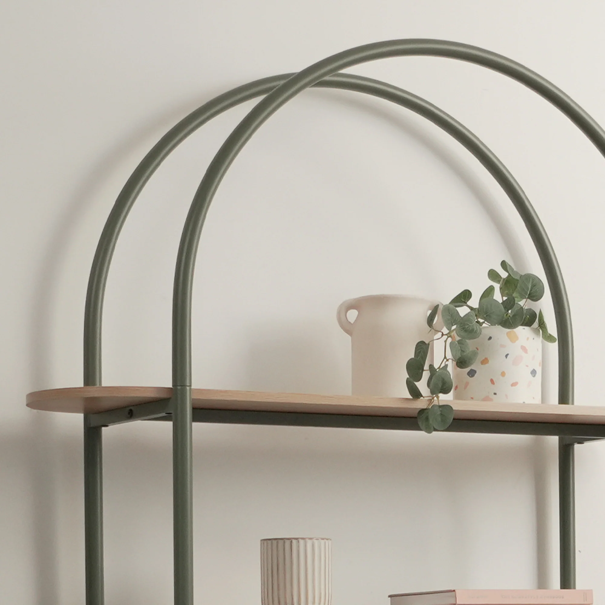 Willow Shelving Green - Image 4