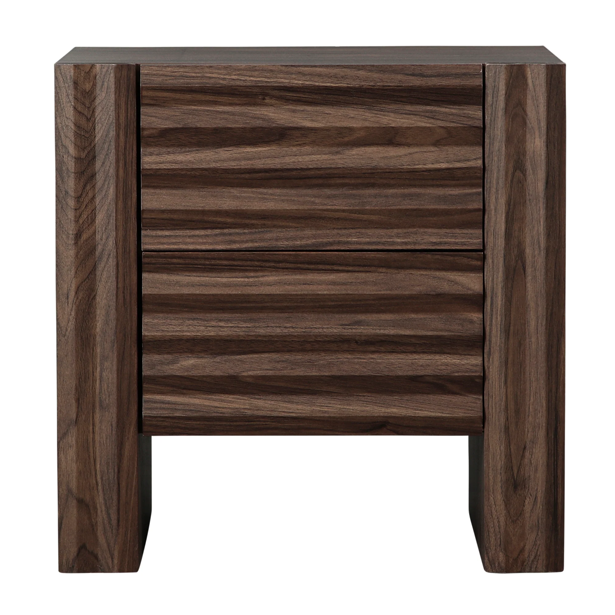 Wilson Bedside Table Walnut - Image 11