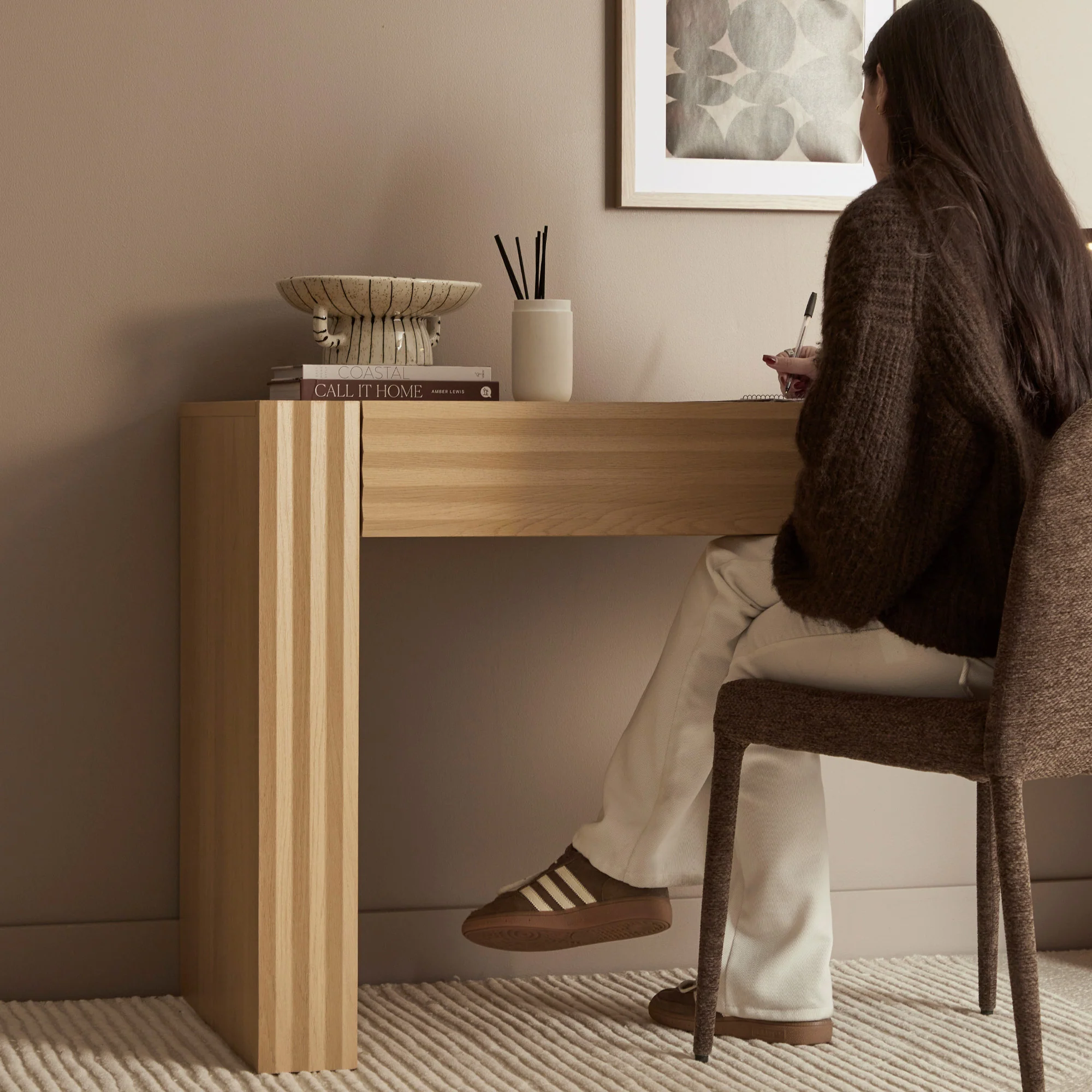 Wilson Desk Oak - Image 9