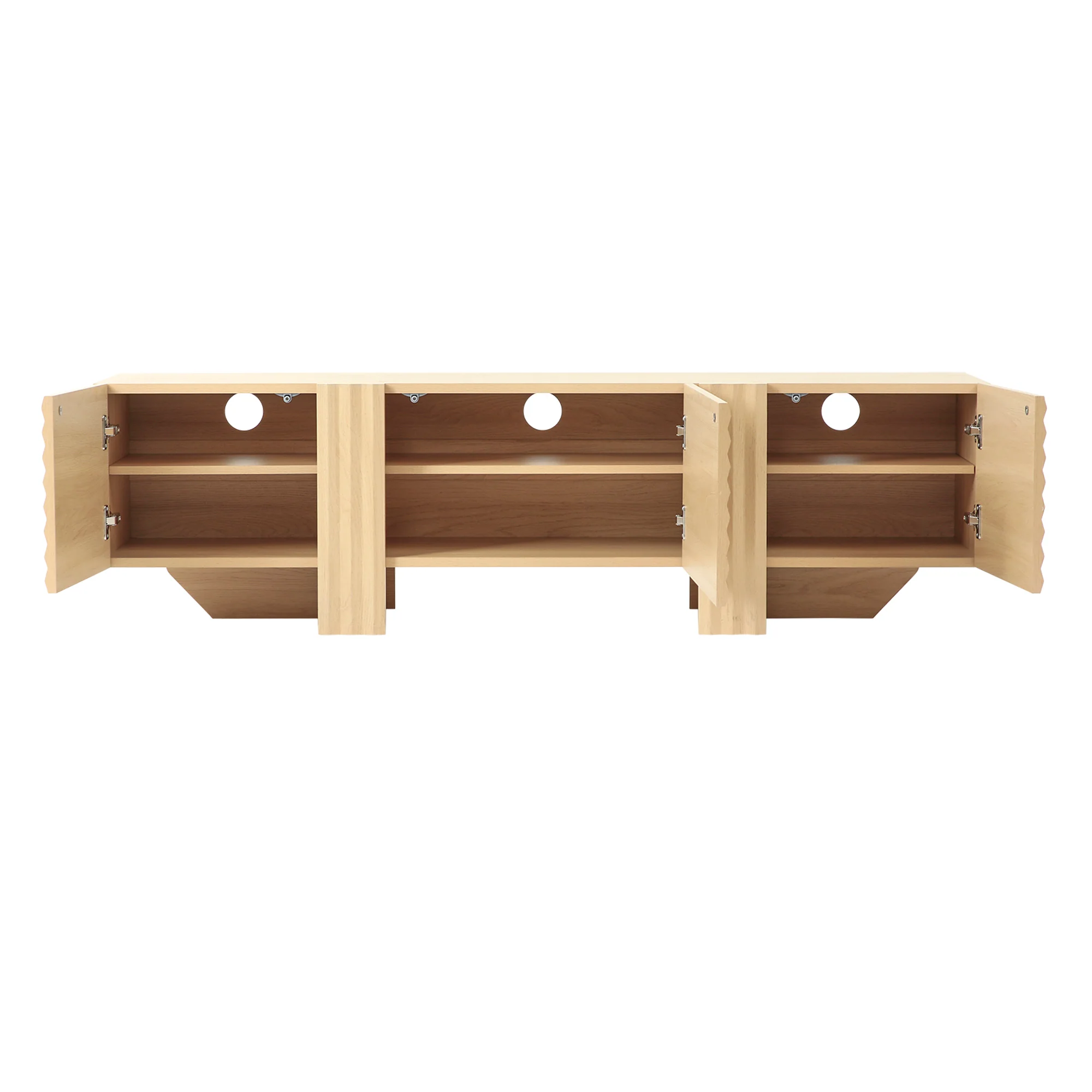 Wilson Entertainment Unit Oak (160cm) - Image 12