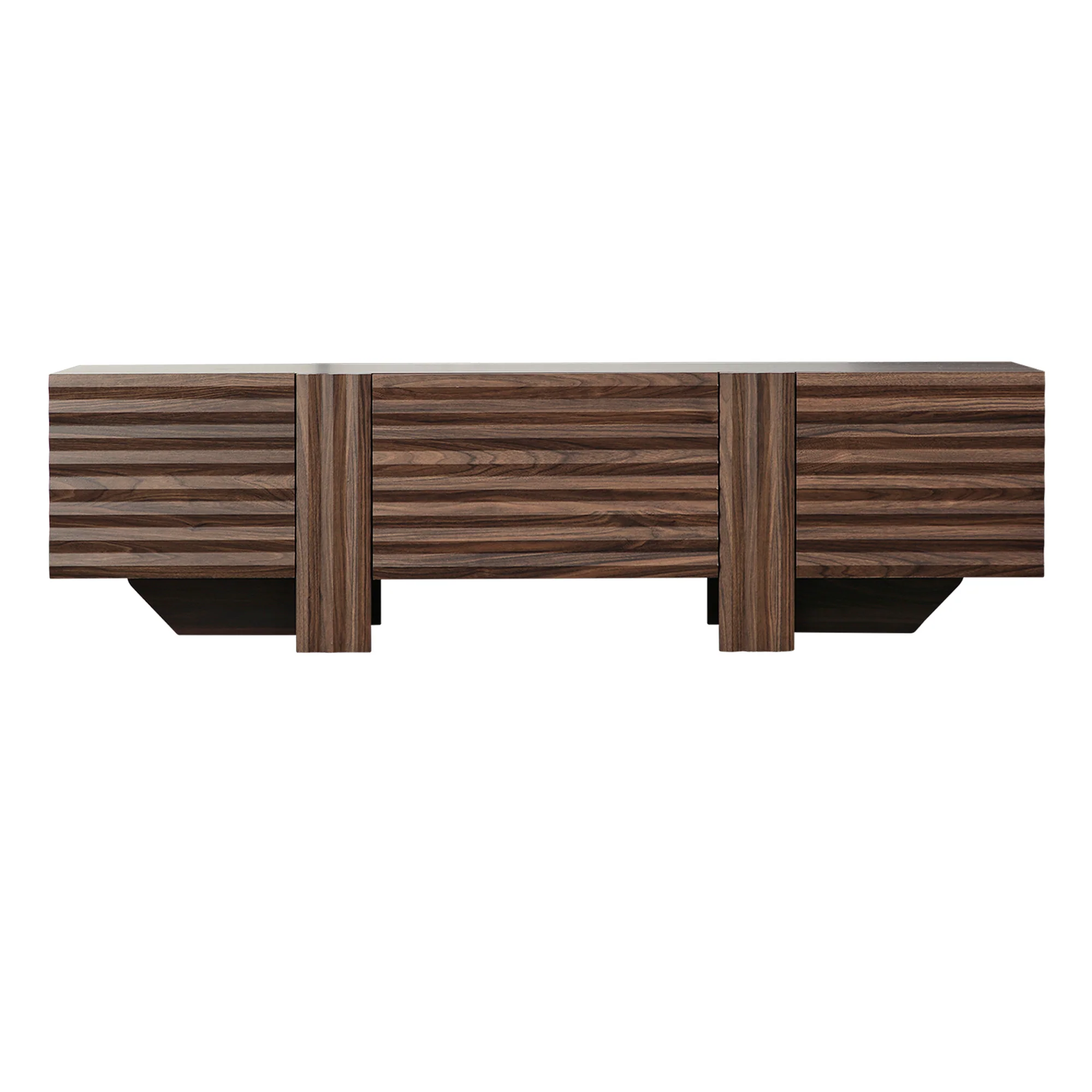 Wilson Entertainment Unit Walnut (160cm) - Image 11